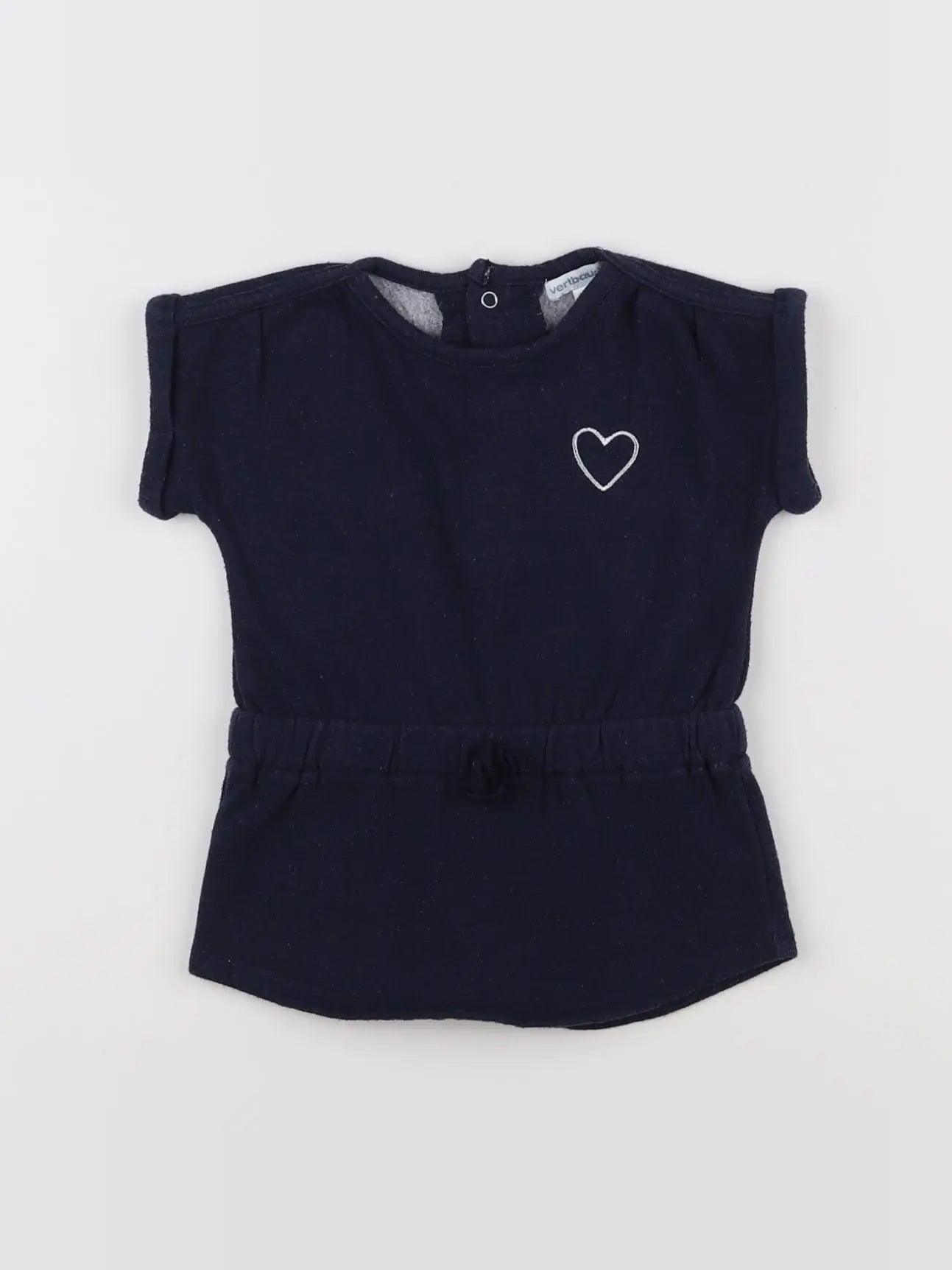 Vertbaudet - robe bleu - 18 mois