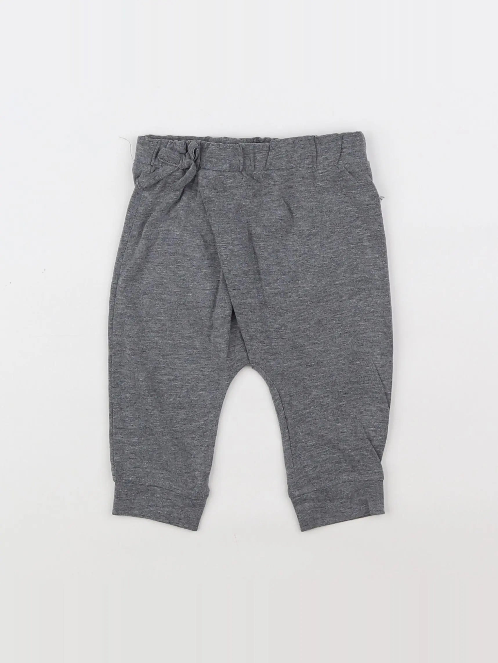 Vertbaudet - legging gris - 6 mois