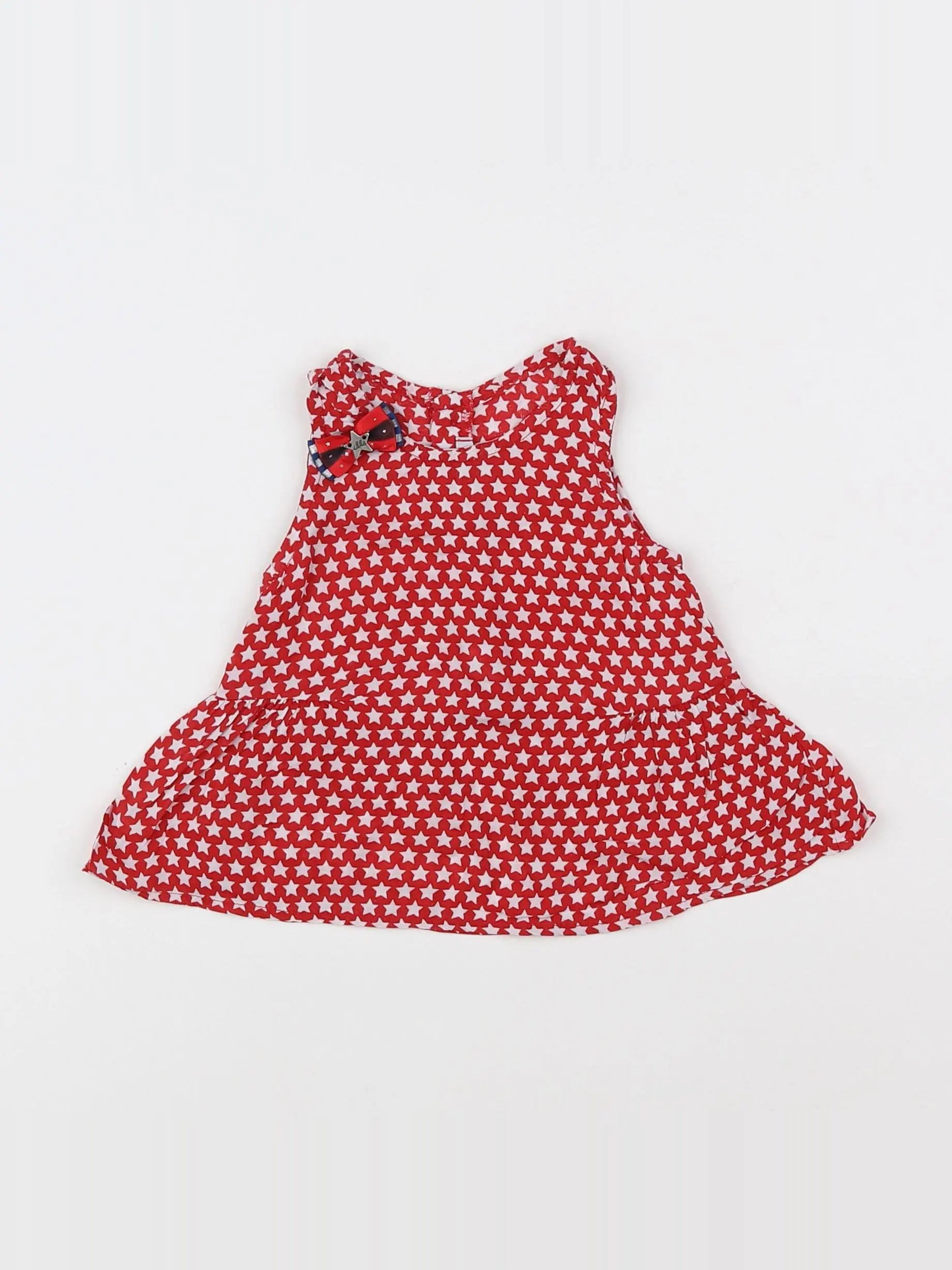 IKKS - blouse rouge - 6 mois