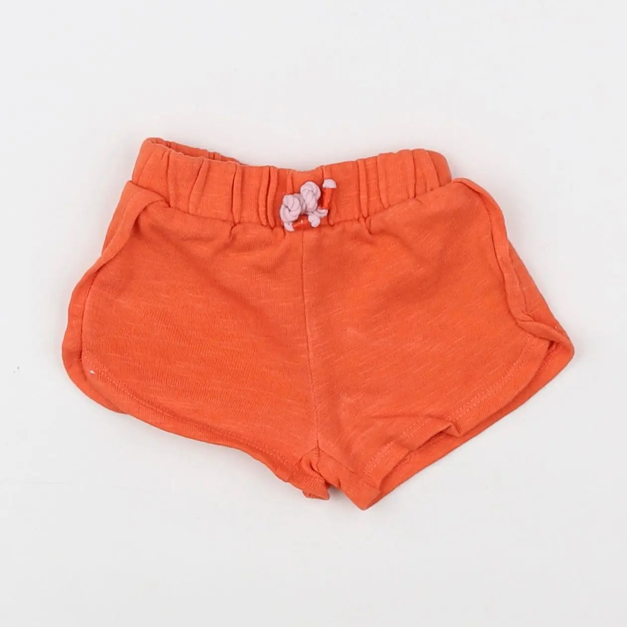 Vertbaudet - short orange - 3 mois