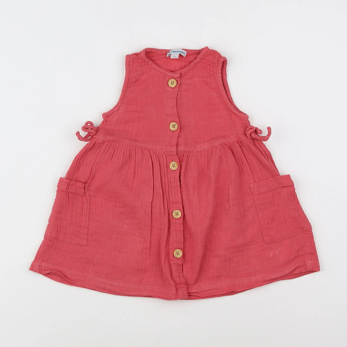 Vertbaudet - robe rose - 18 mois