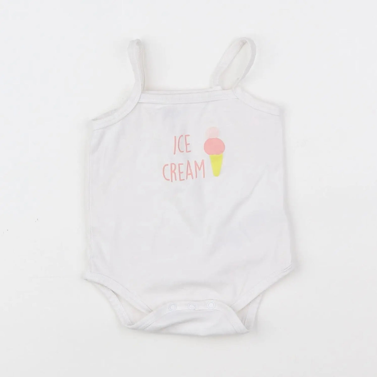 Vertbaudet - body blanc - 3 mois