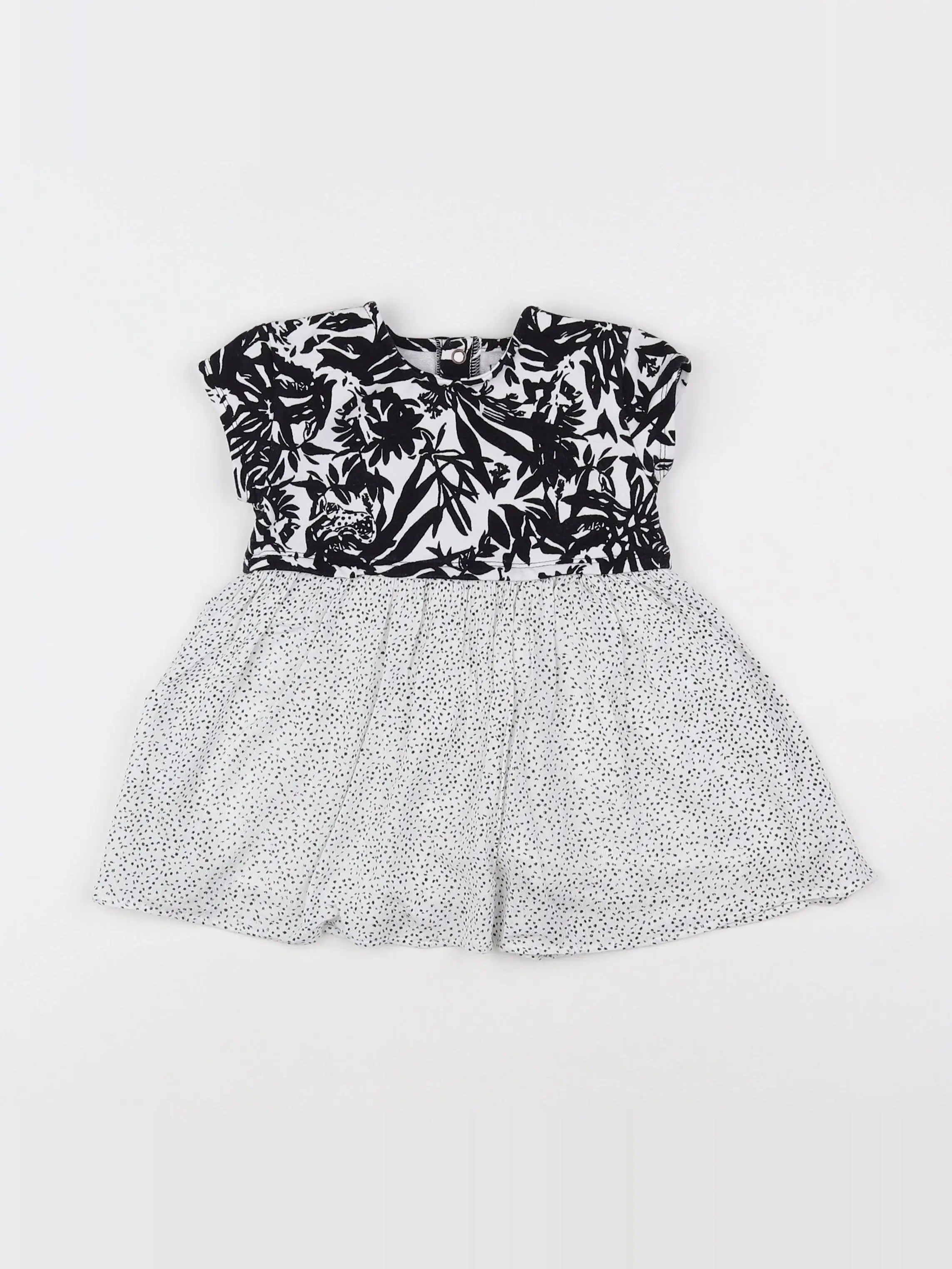 IKKS - robe noir - 12 mois