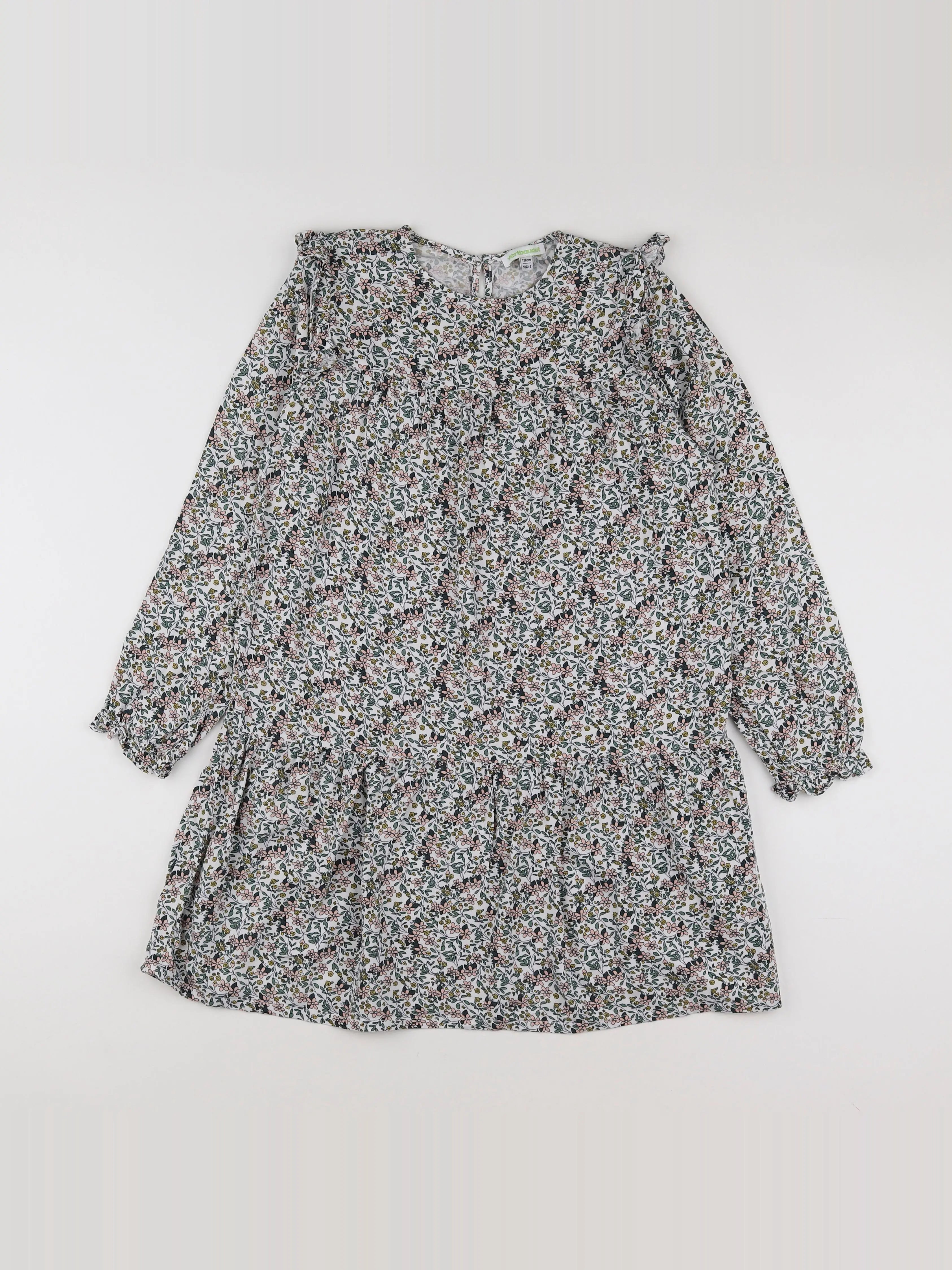 Vertbaudet - robe multicolore - 10 ans