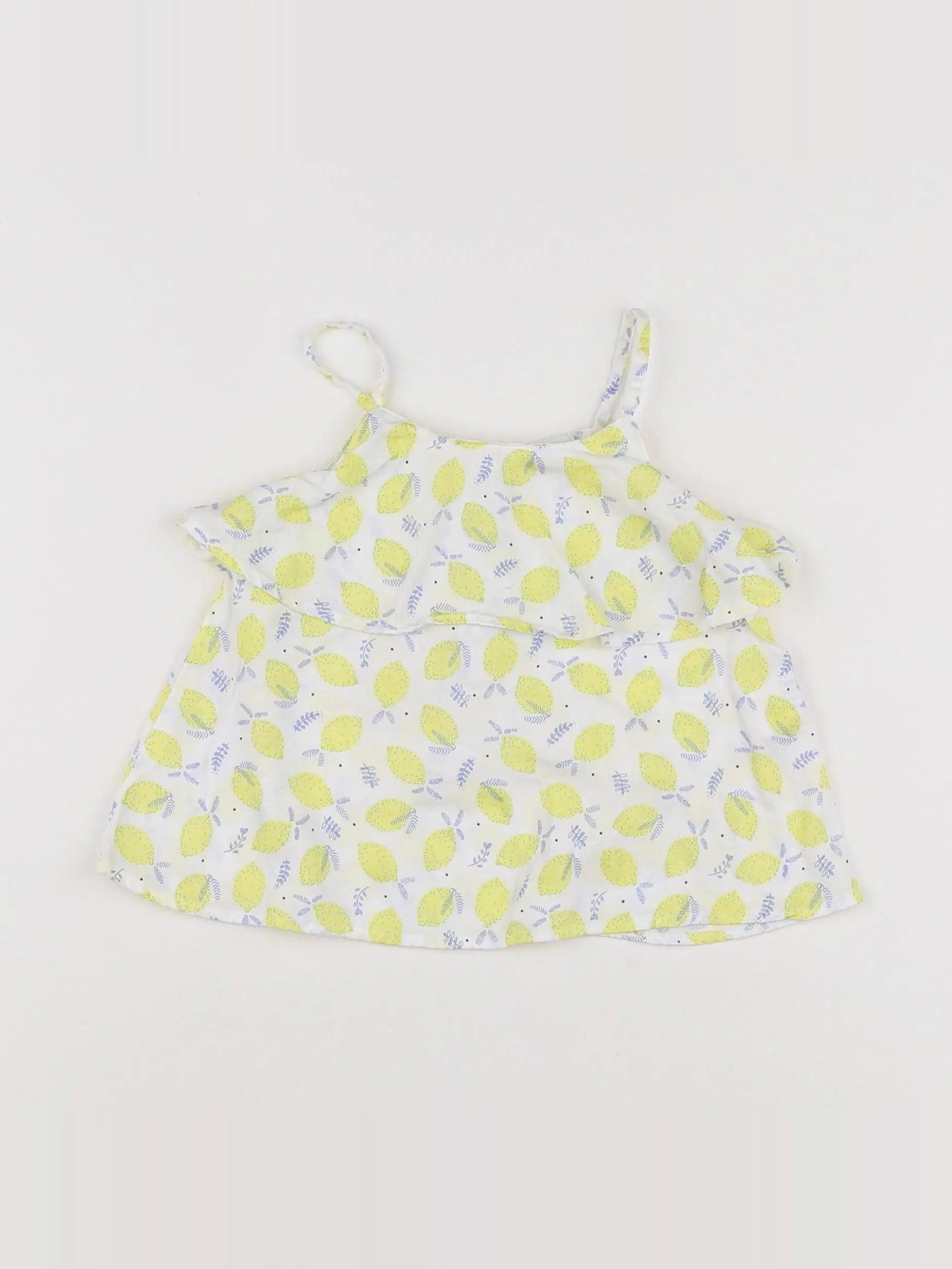 Tape à l'oeil - blouse jaune - 9 mois