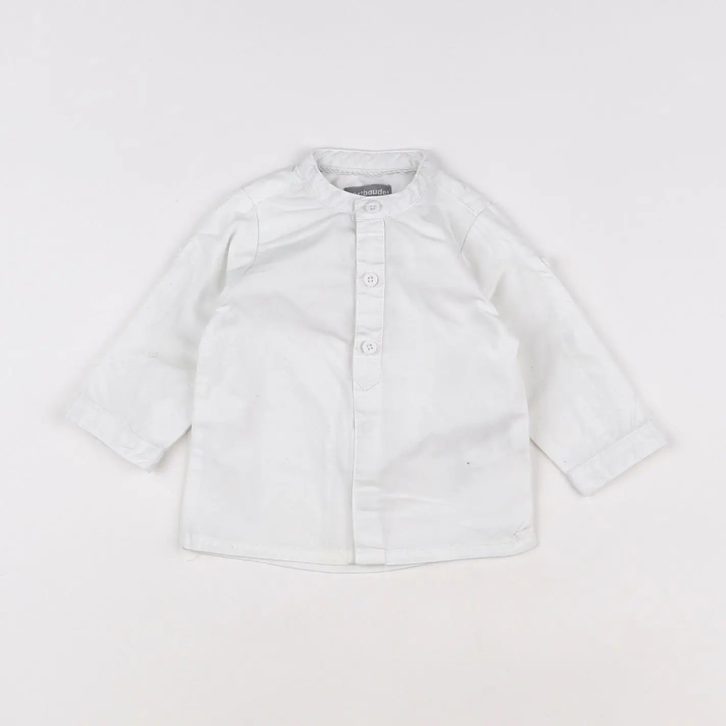 Vertbaudet - chemise blanc - 6 mois
