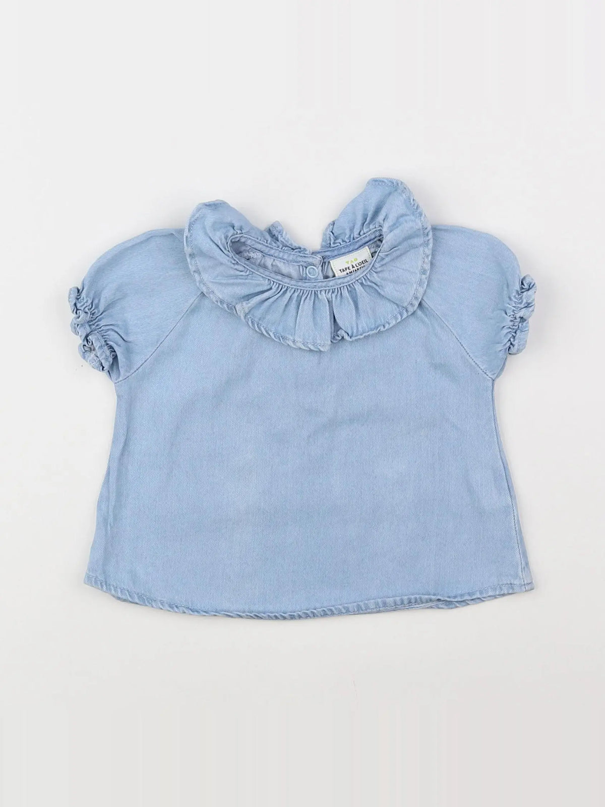 Tape à l'oeil - blouse bleu - 6 mois