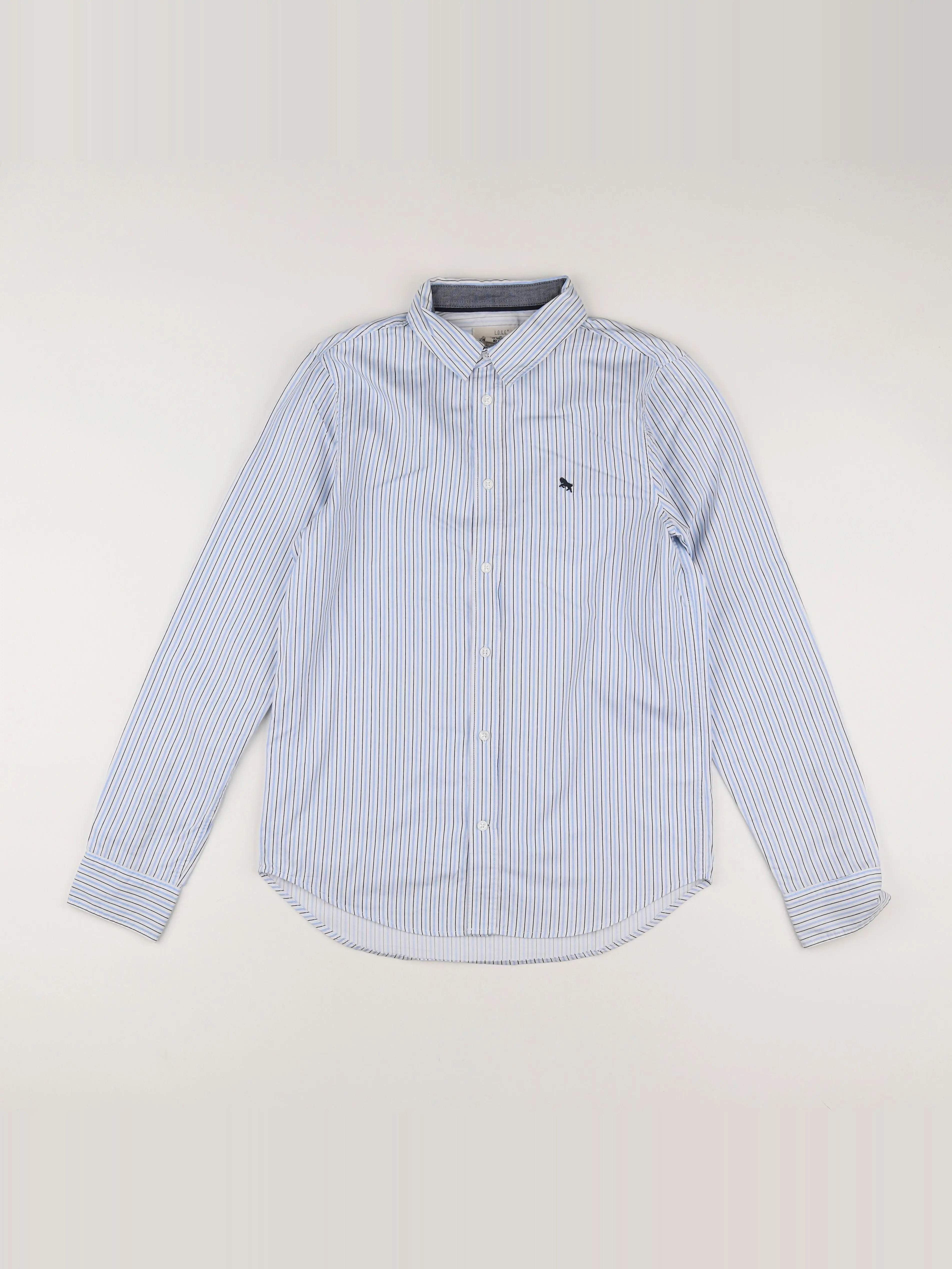 H&M - chemise bleu - 12/13 ans