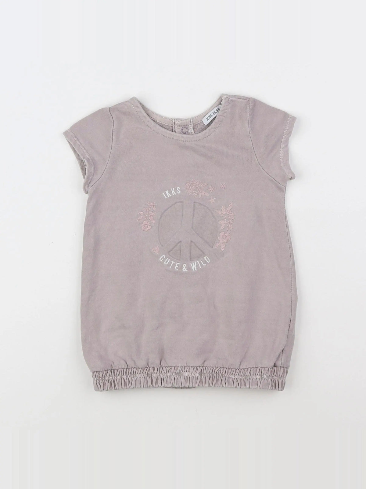 IKKS - robe gris - 6 mois