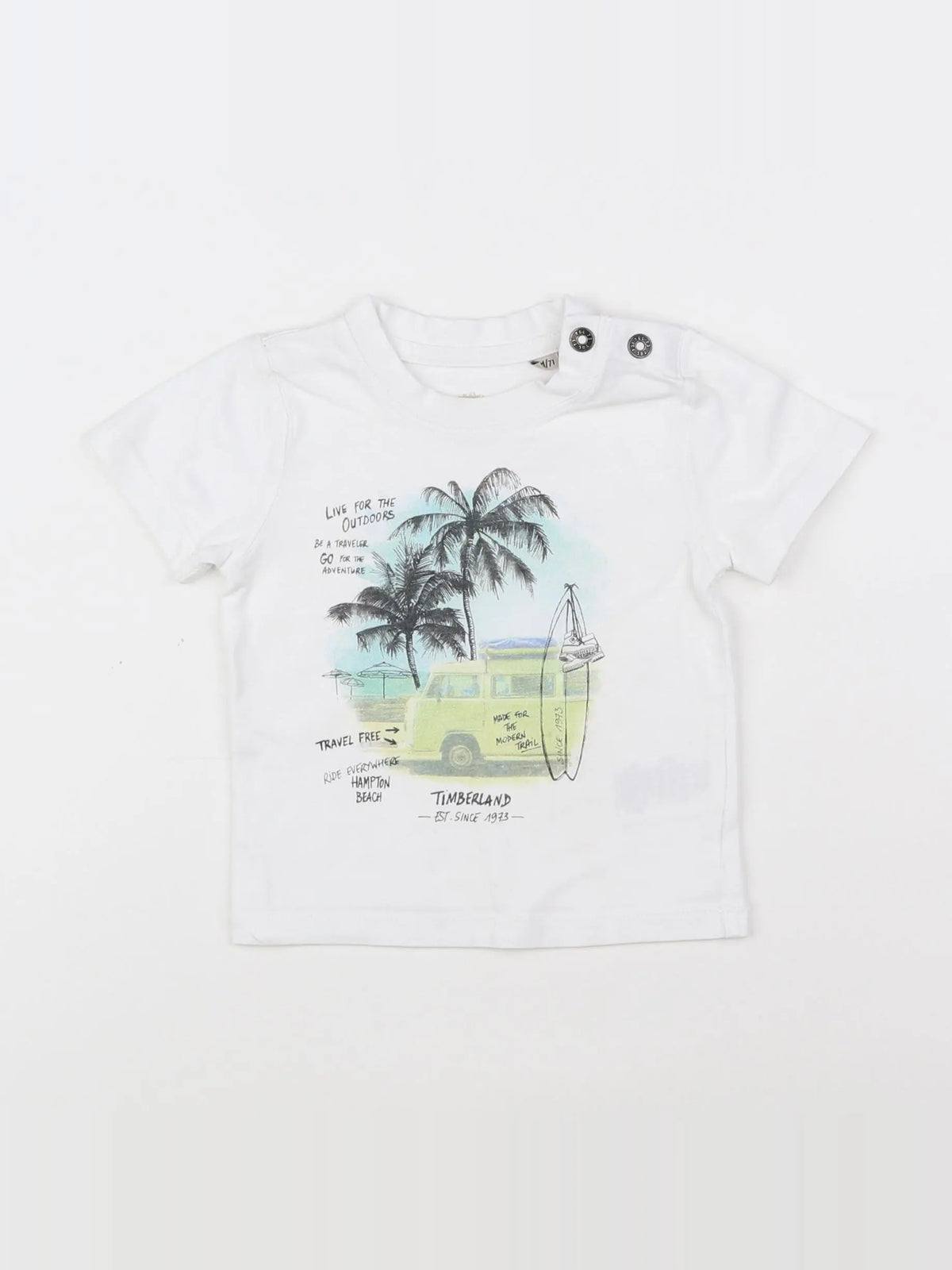 Timberland - tee-shirt blanc - 6 mois