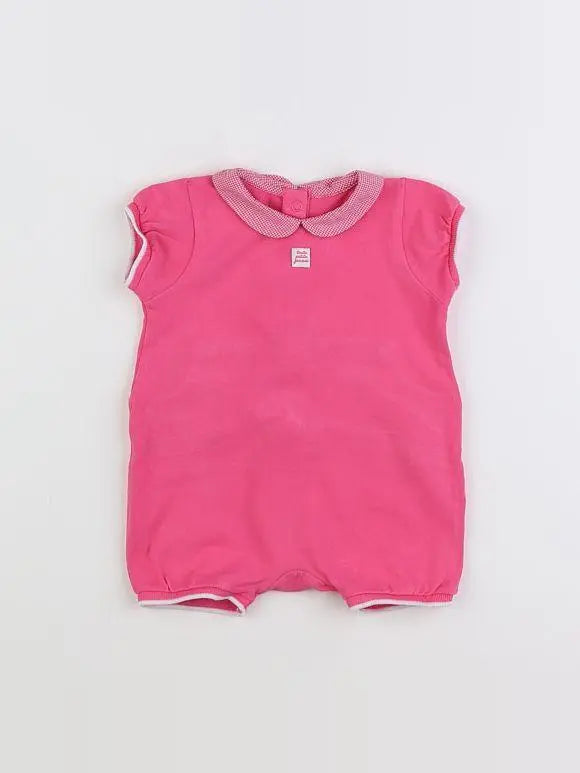 Jacadi - combinaison rose - 6 mois