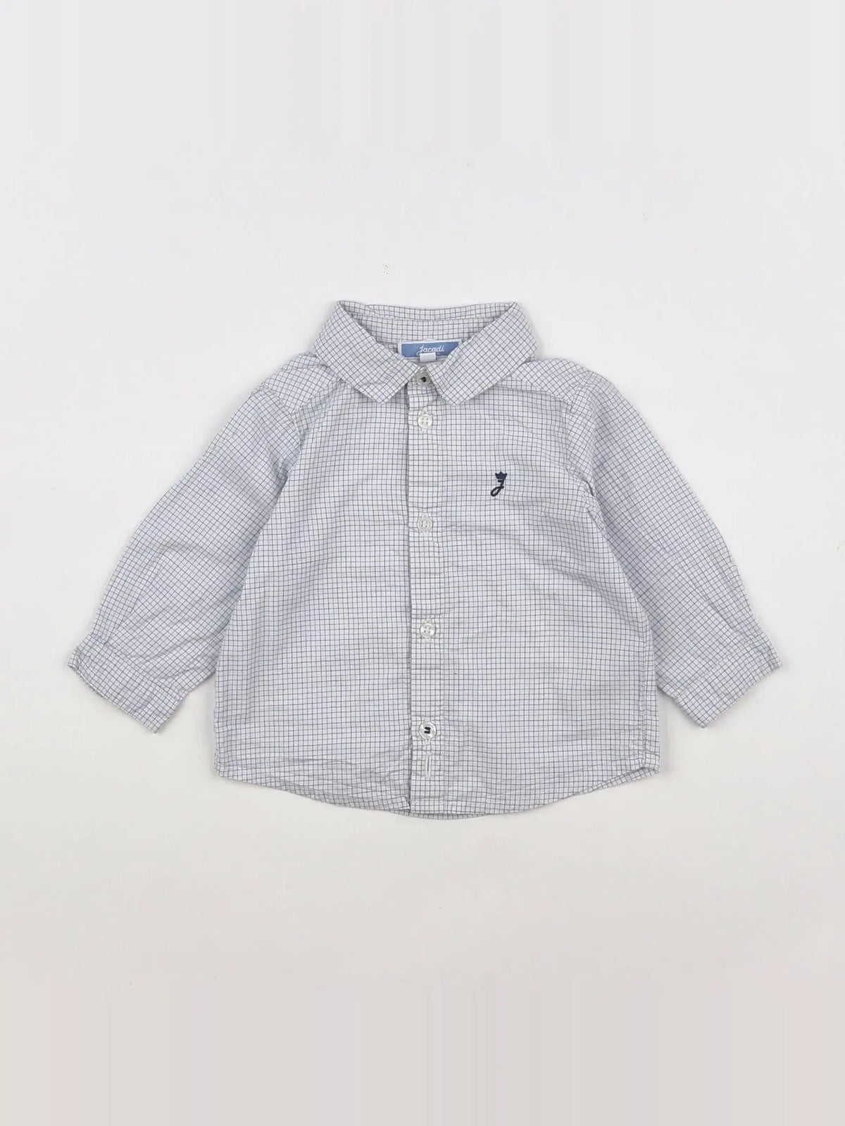 Jacadi - chemise bleu - 6 mois