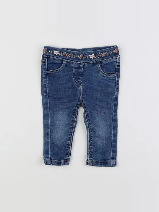 Tape à l'oeil - jegging bleu, rose - 6 mois