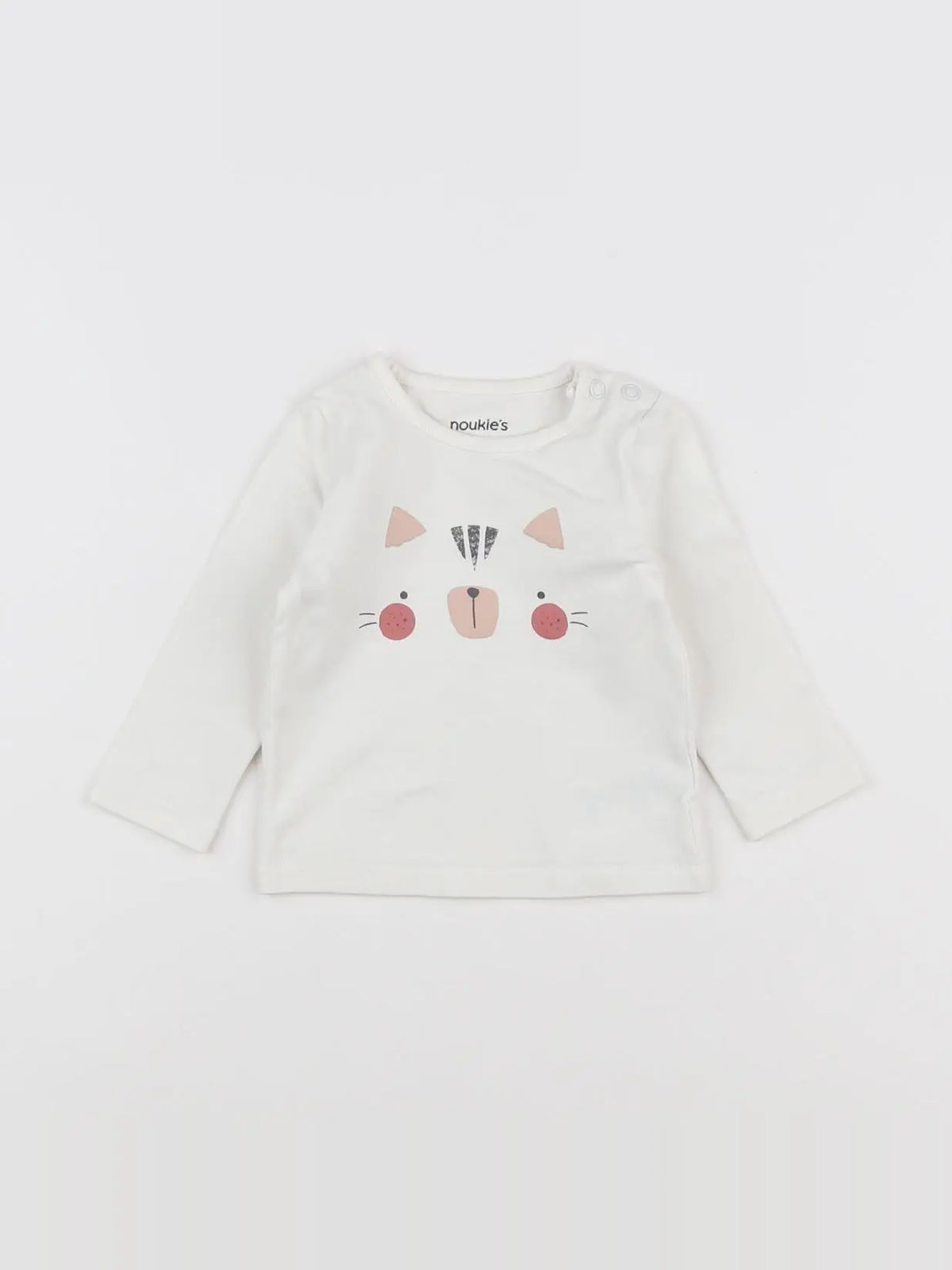 Noukie's - tee-shirt beige - 3 mois