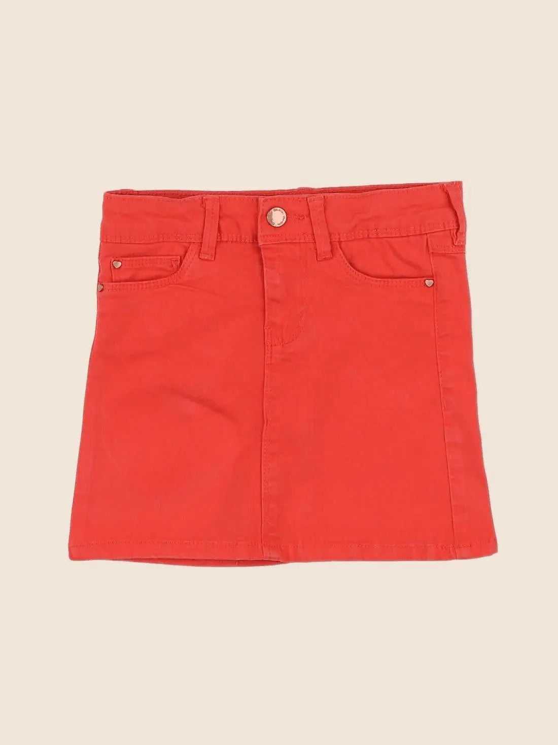 Okaidi - jupe orange - 4 ans