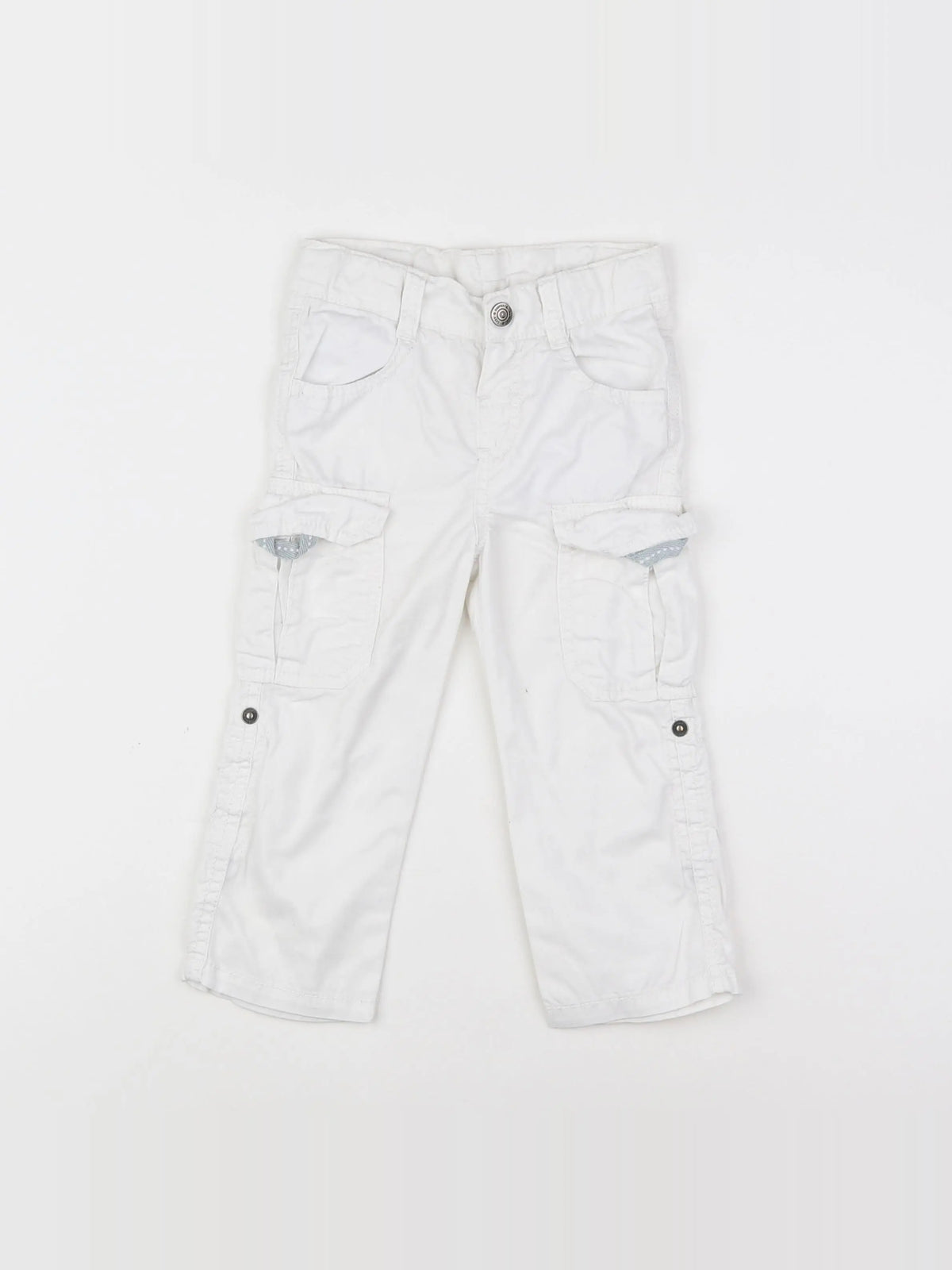 Tape à l'oeil - pantalon blanc - 18 mois