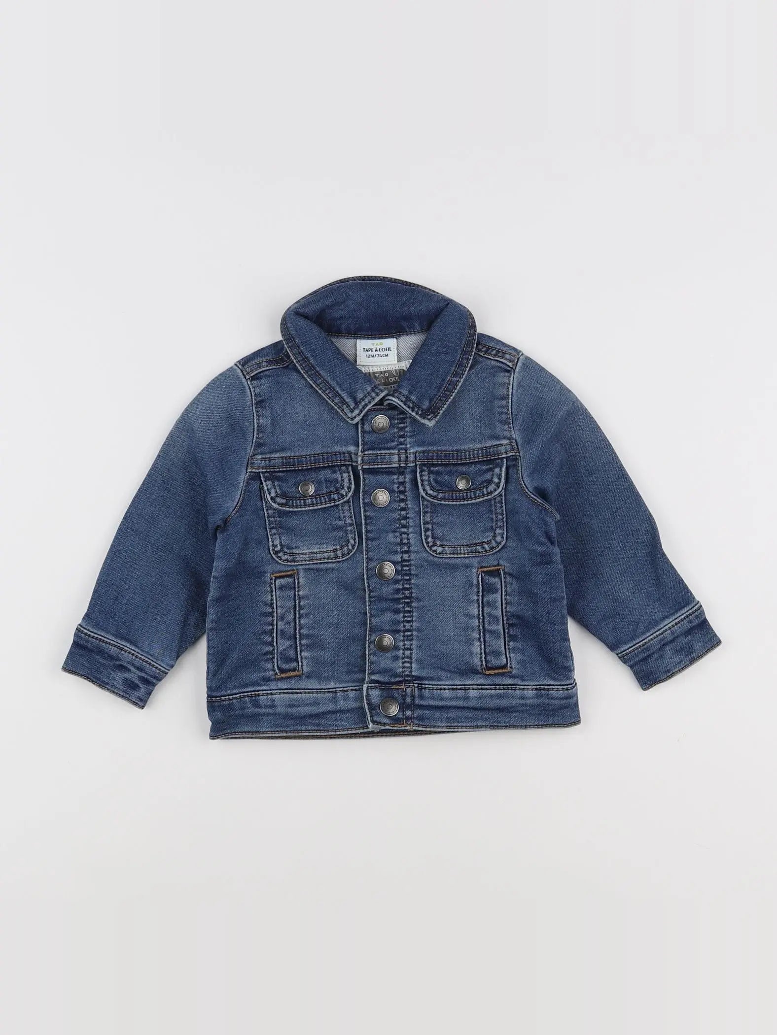 Tape à l'oeil - veste bleu - 12 mois