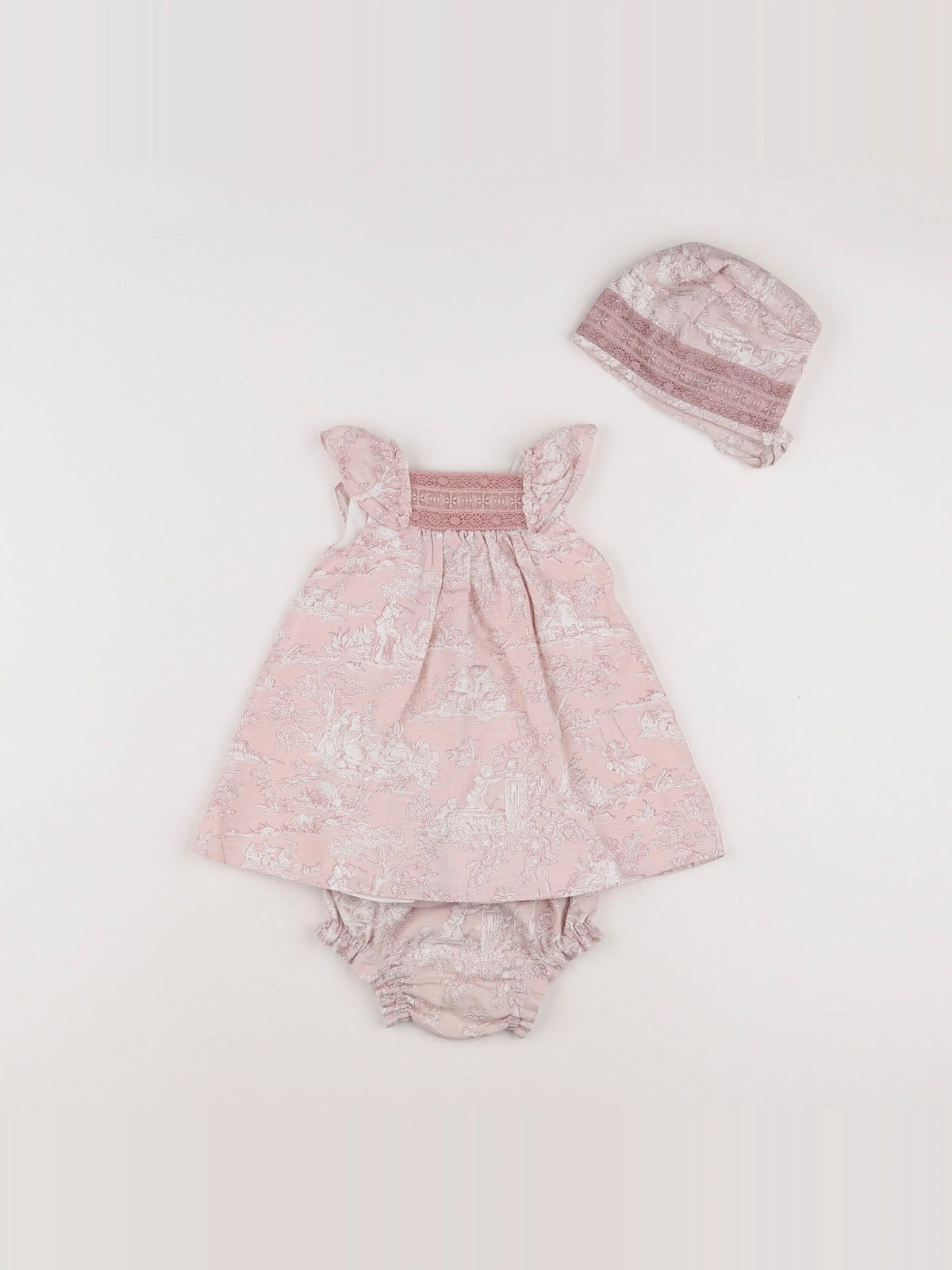 Nanos baby - robe rose - 6 mois