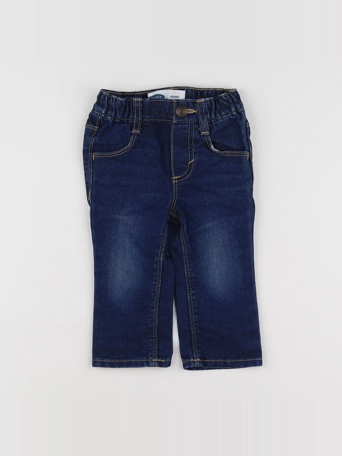 Old Navy - jean bleu - 12/18 mois
