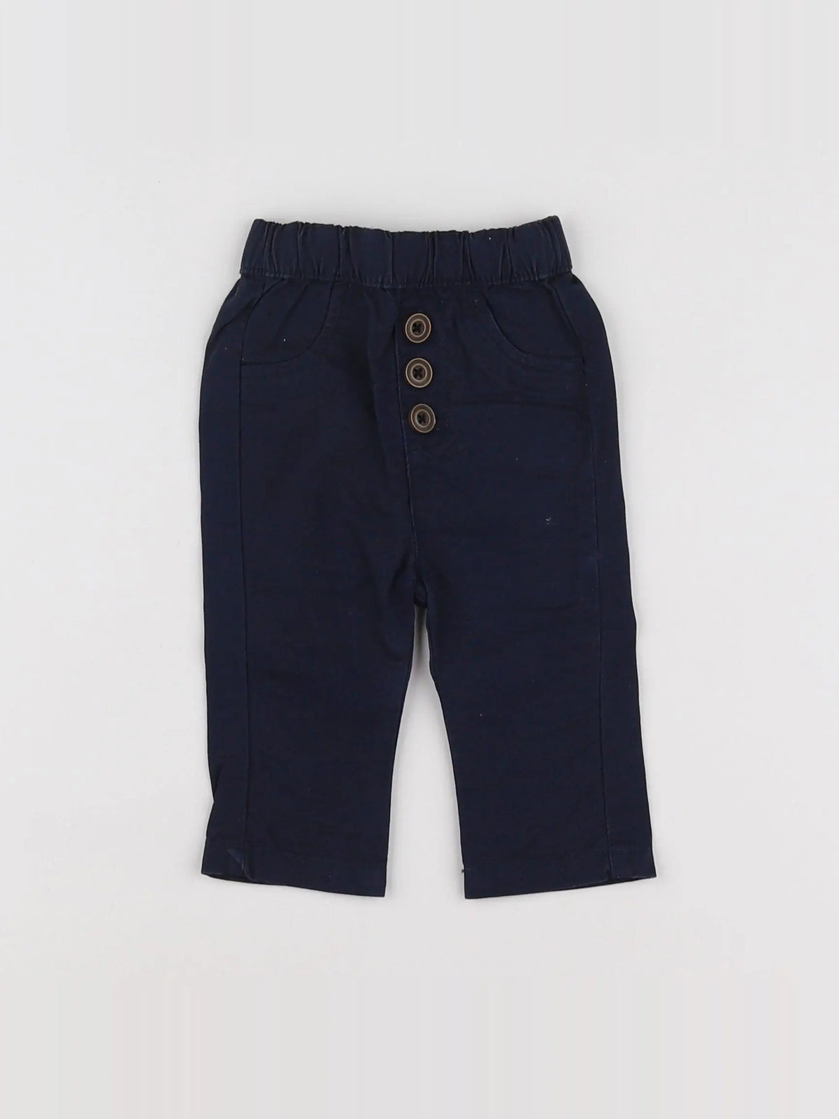 Tape à l'oeil - pantalon bleu - 3 mois