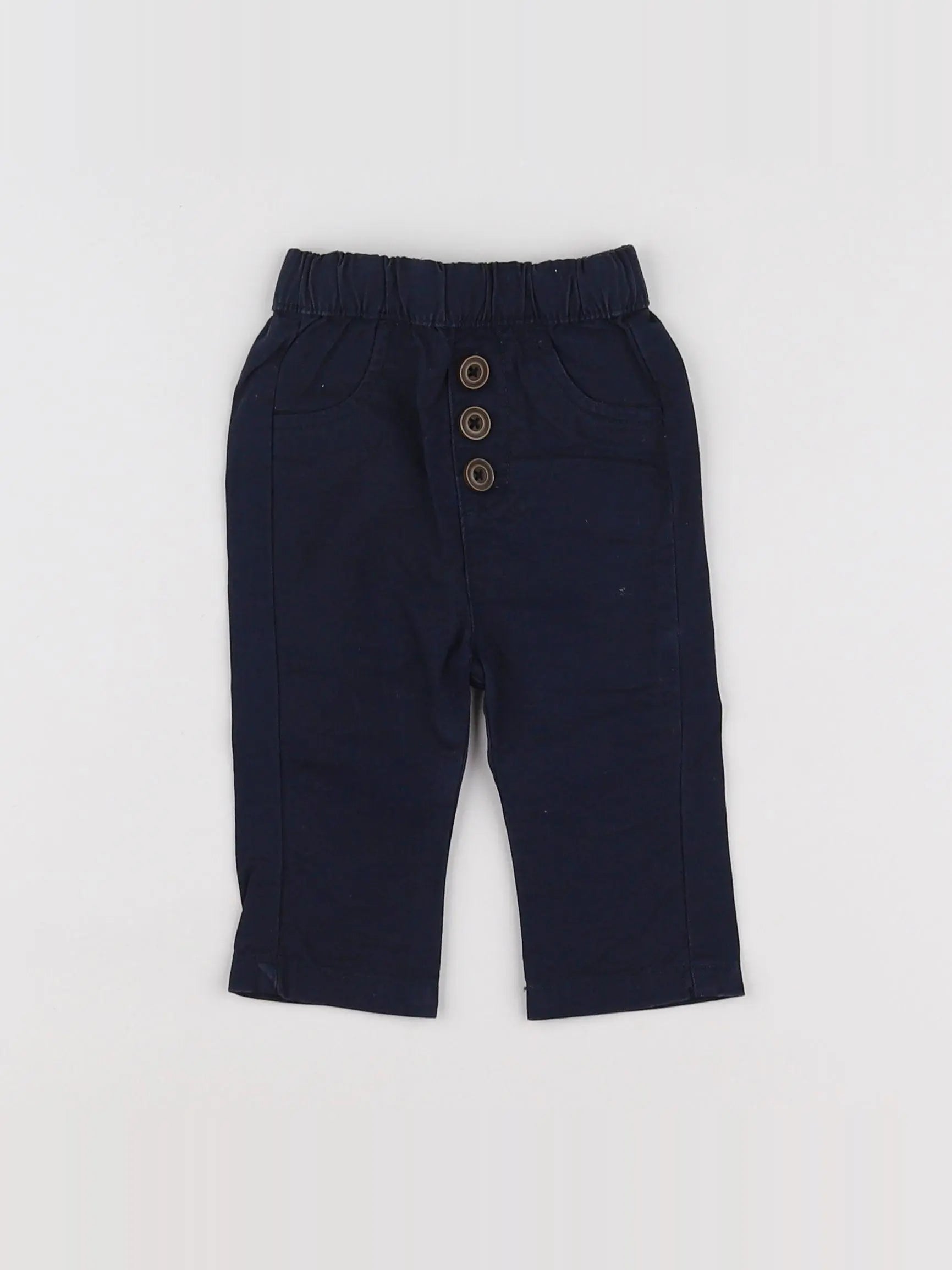 Tape à l'oeil - pantalon bleu - 3 mois
