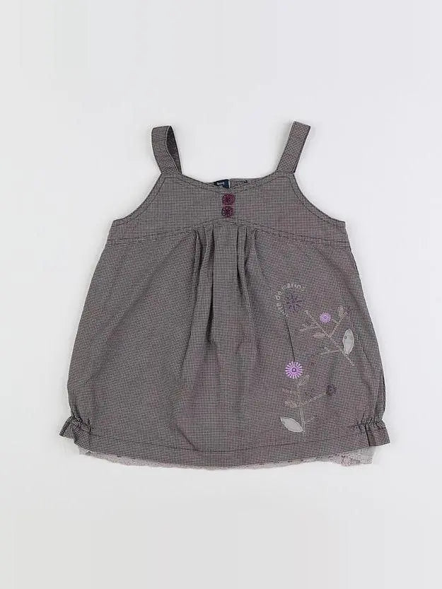 Terre de marins - robe gris - 18 mois