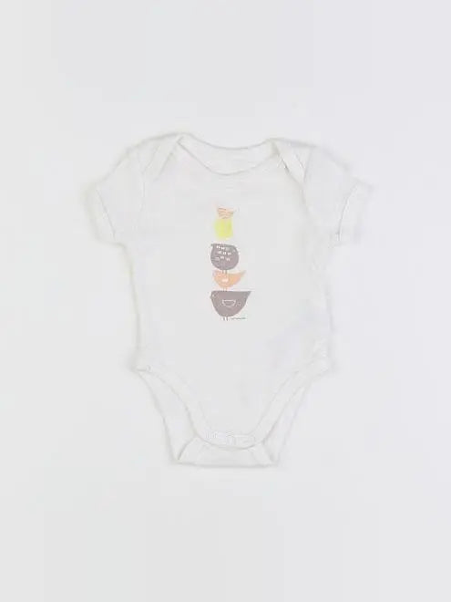 Vertbaudet - body blanc - 1 mois
