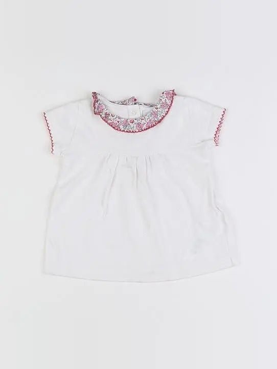 Cyrillus - robe blanc - 6 mois