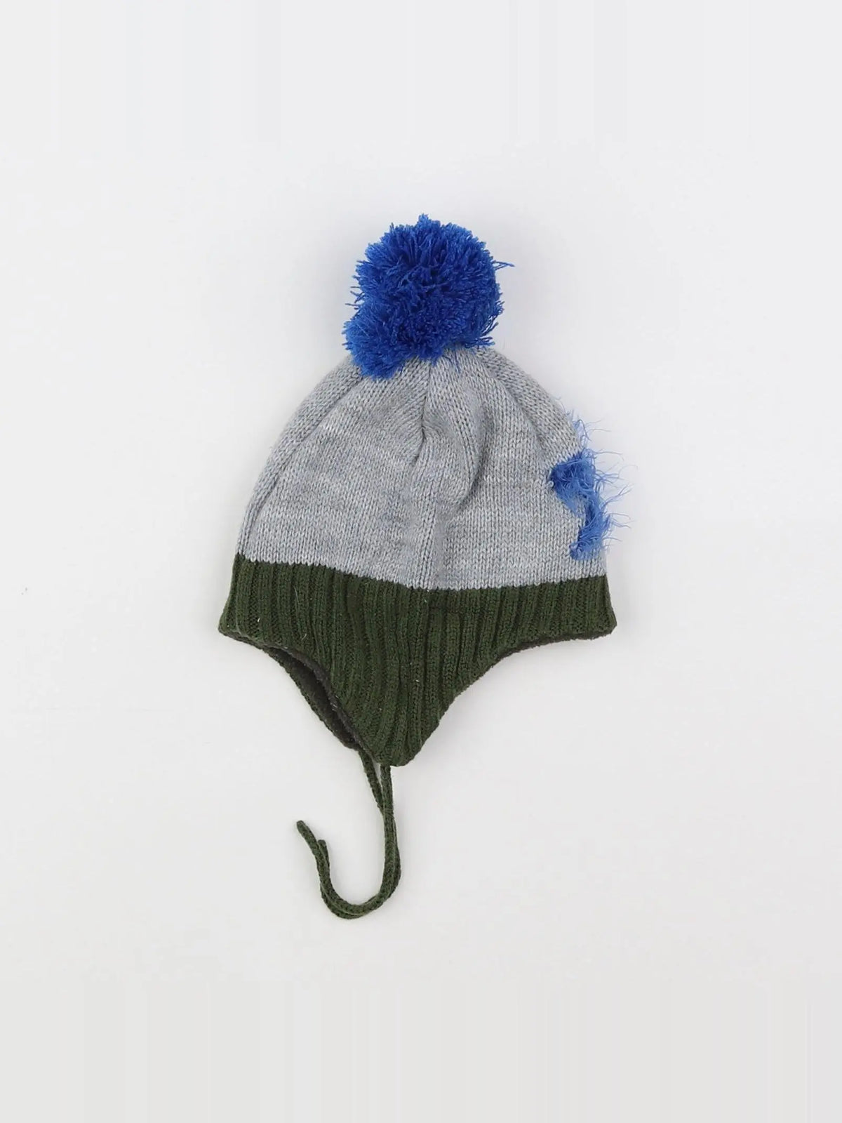 Barts - bonnet gris, vert - 9/12 mois