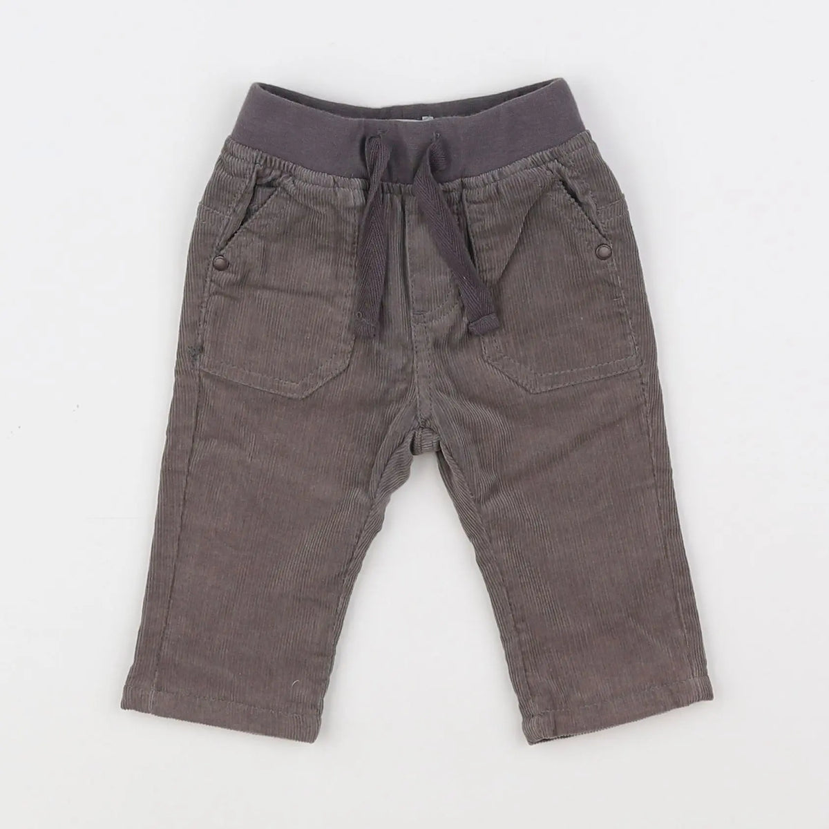 Vertbaudet - pantalon gris - 3 mois