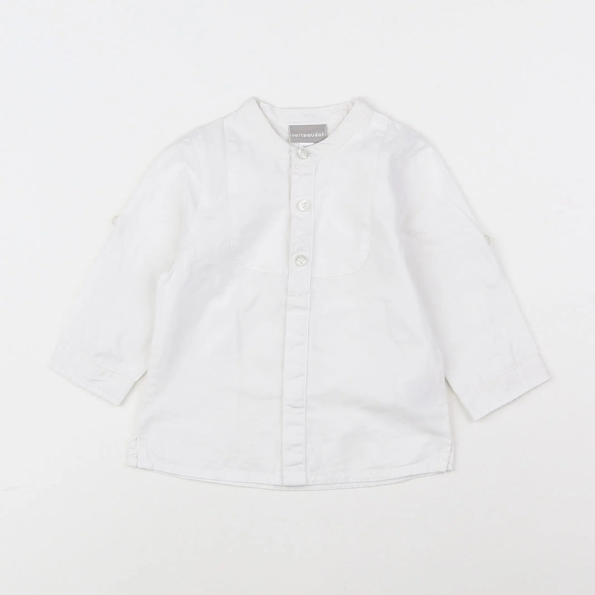 Vertbaudet - chemise blanc - 12 mois