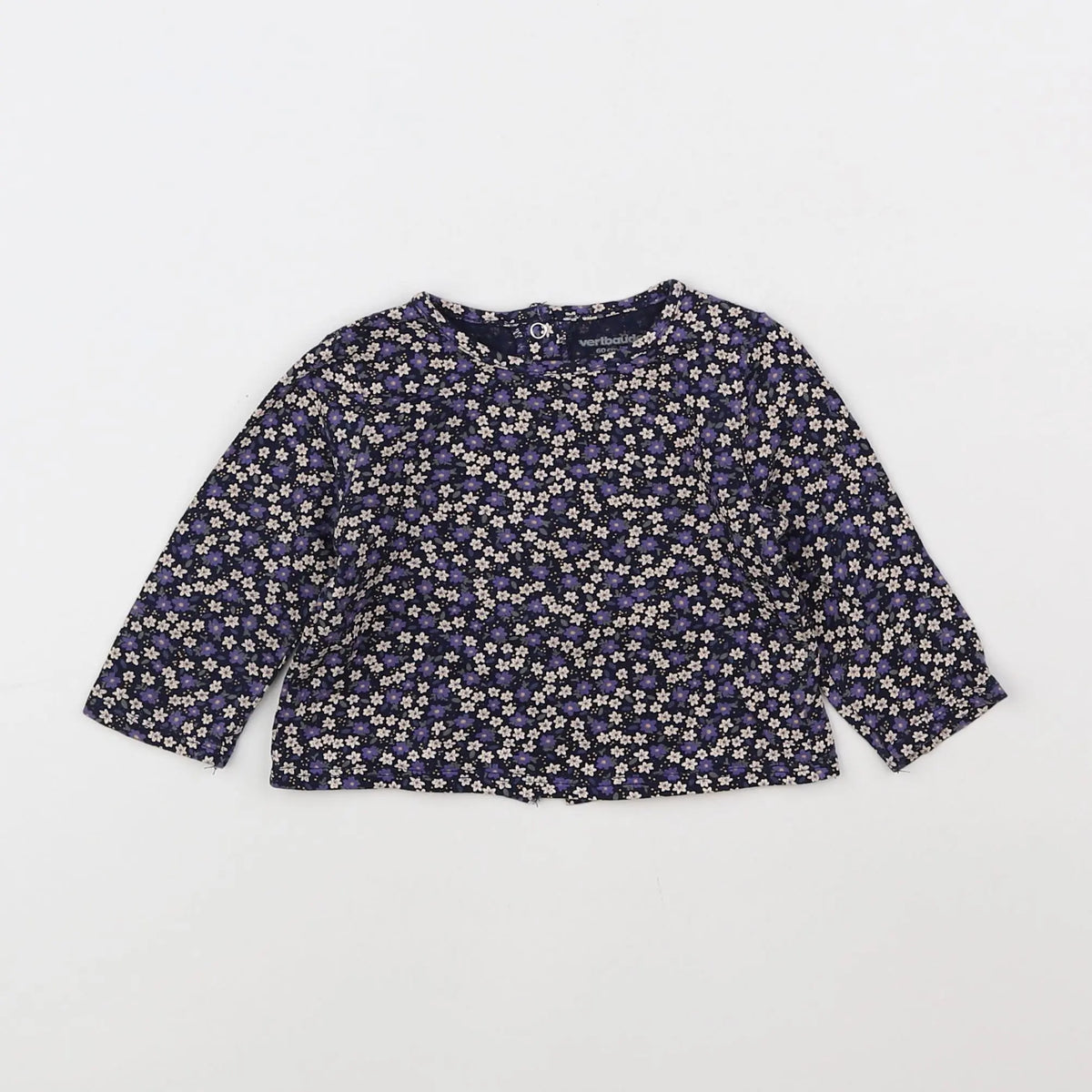 Vertbaudet - tee-shirt multicolore - 3 mois
