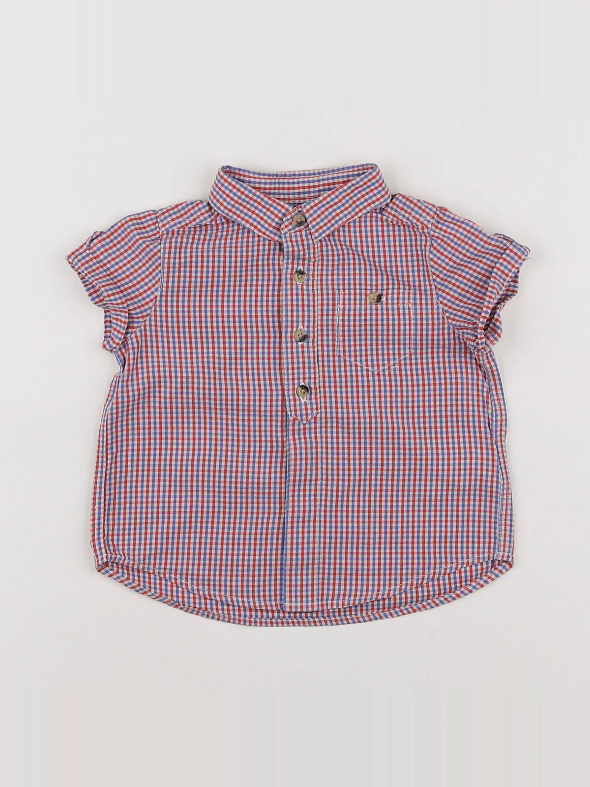 Cyrillus - chemise multicolore - 6 mois