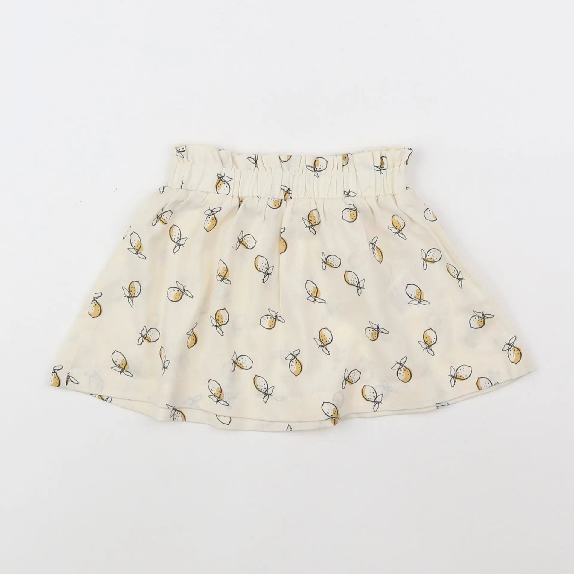Vertbaudet - jupe beige - 12 mois