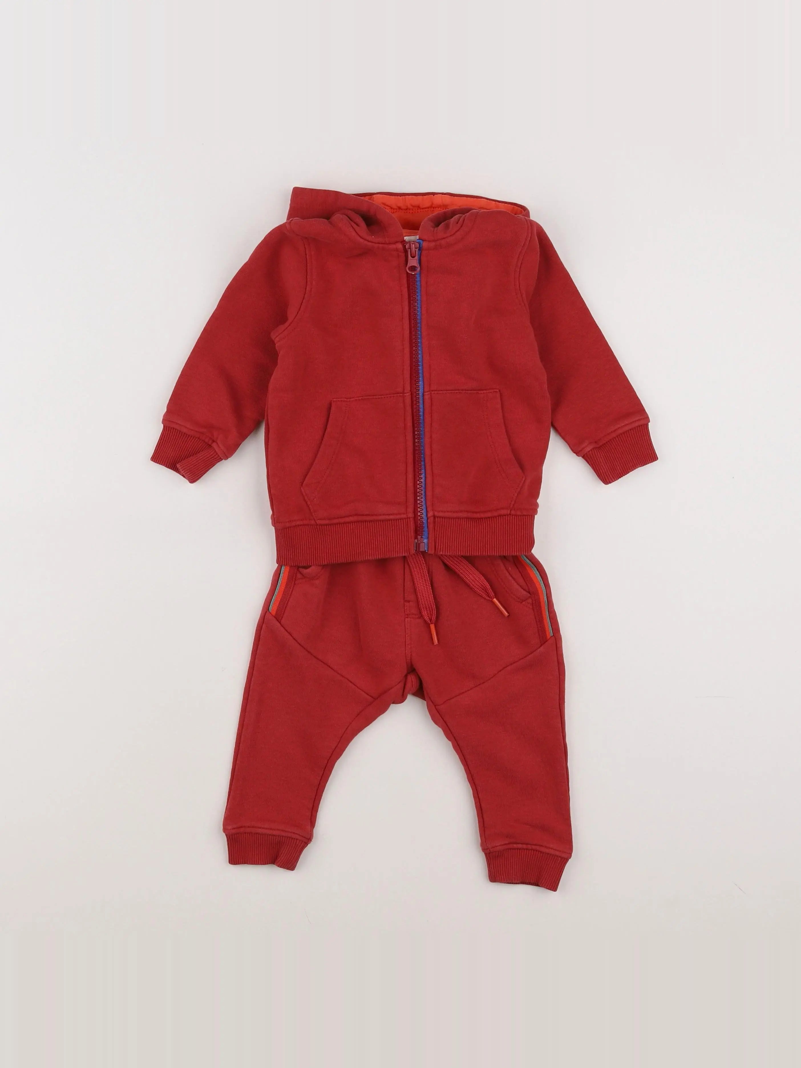 Catimini - ensemble rouge - 12 mois