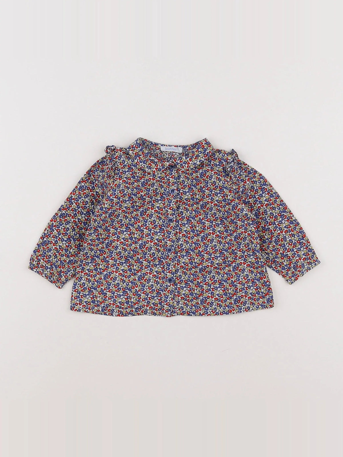 Boutchou - blouse multicolore - 6 mois