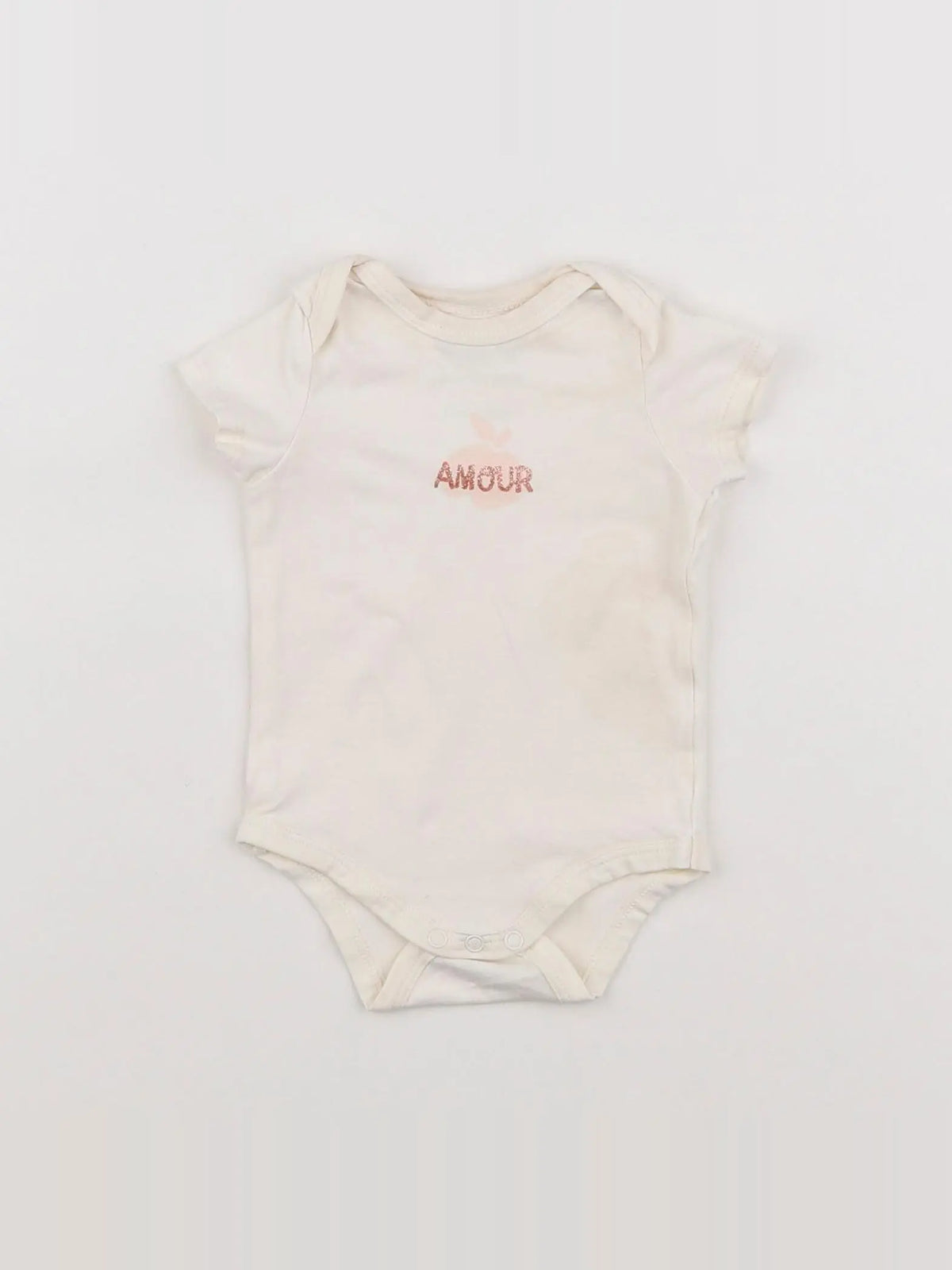 Tape à l'oeil - body beige - 3 mois