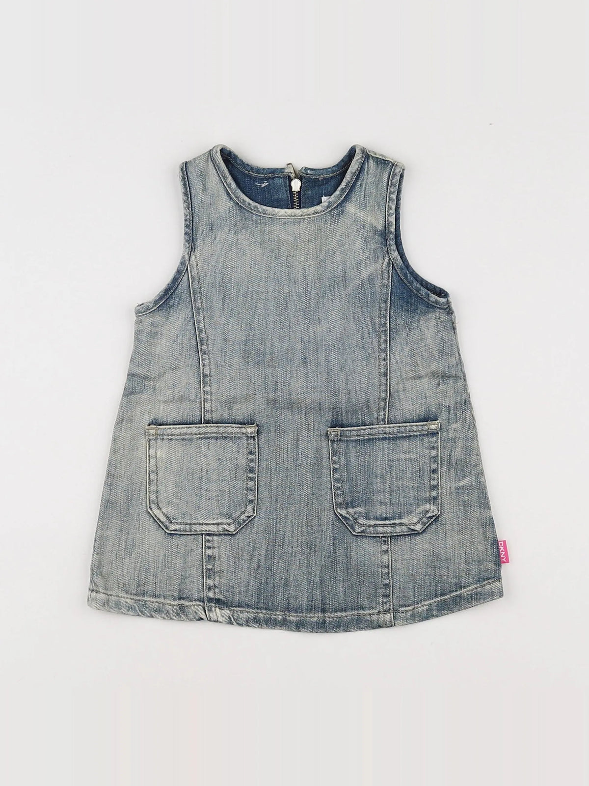 Dkny - robe bleu - 6 mois
