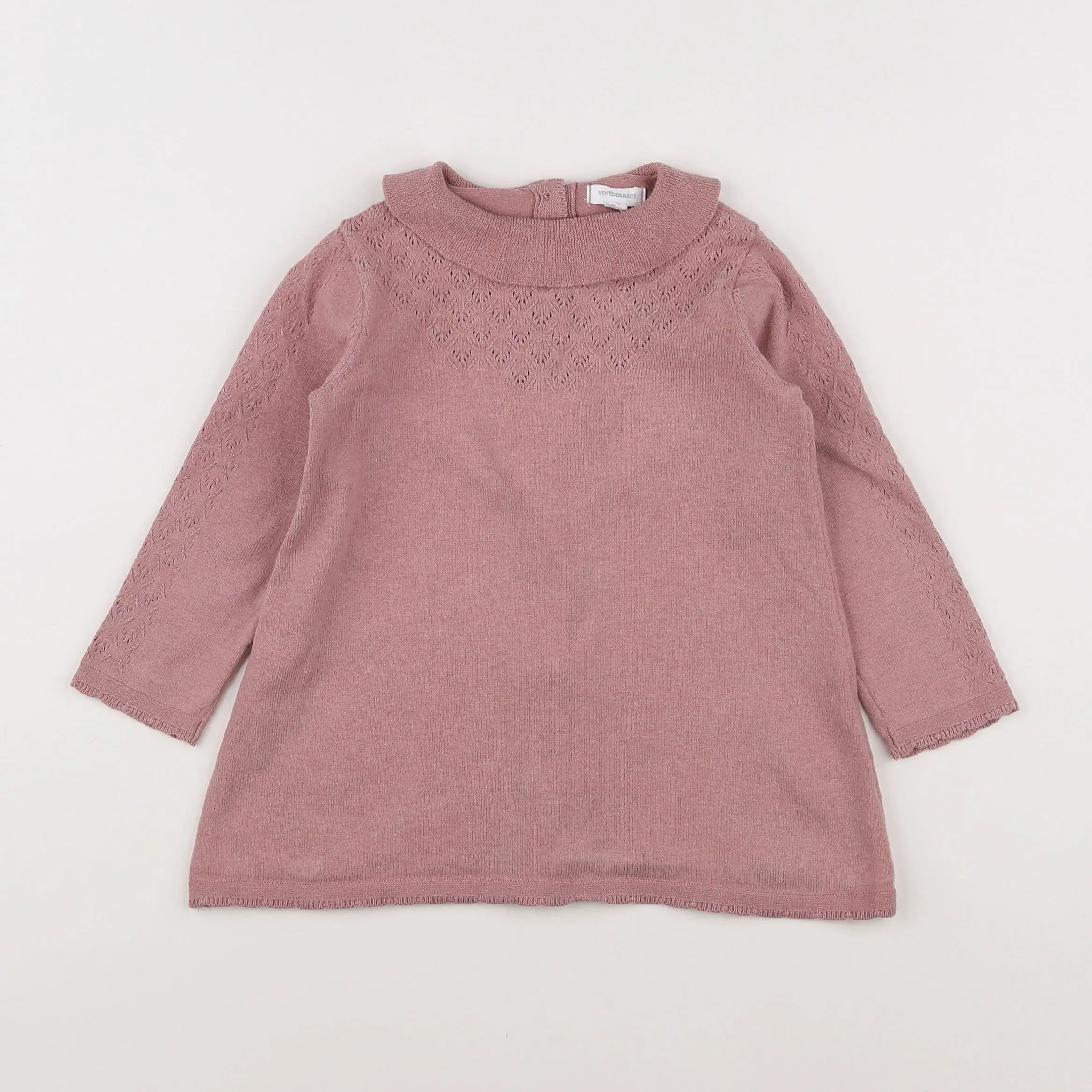 Vertbaudet - robe rose - 18 mois