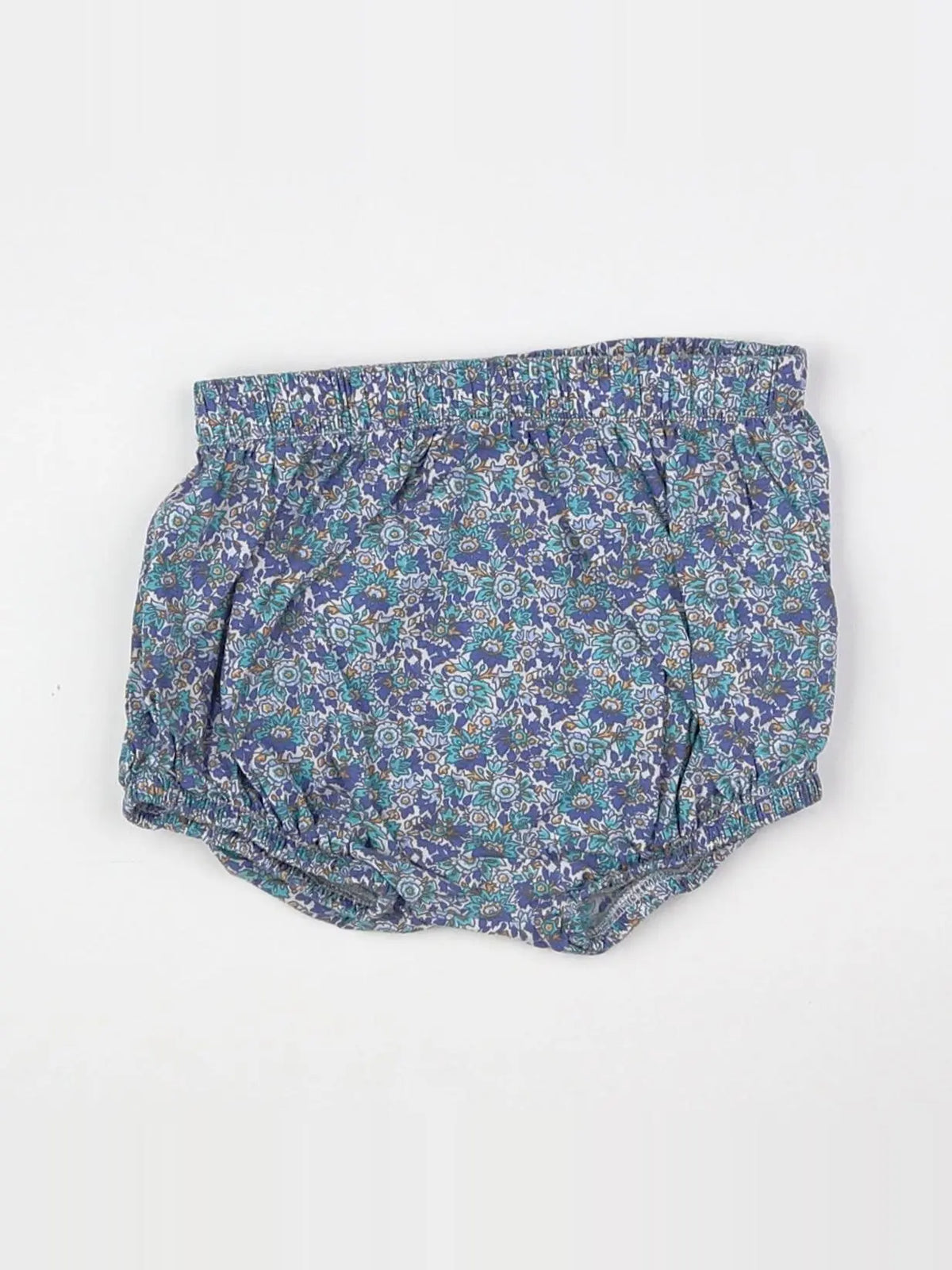 Little Cigogne - bloomer bleu - 12 mois