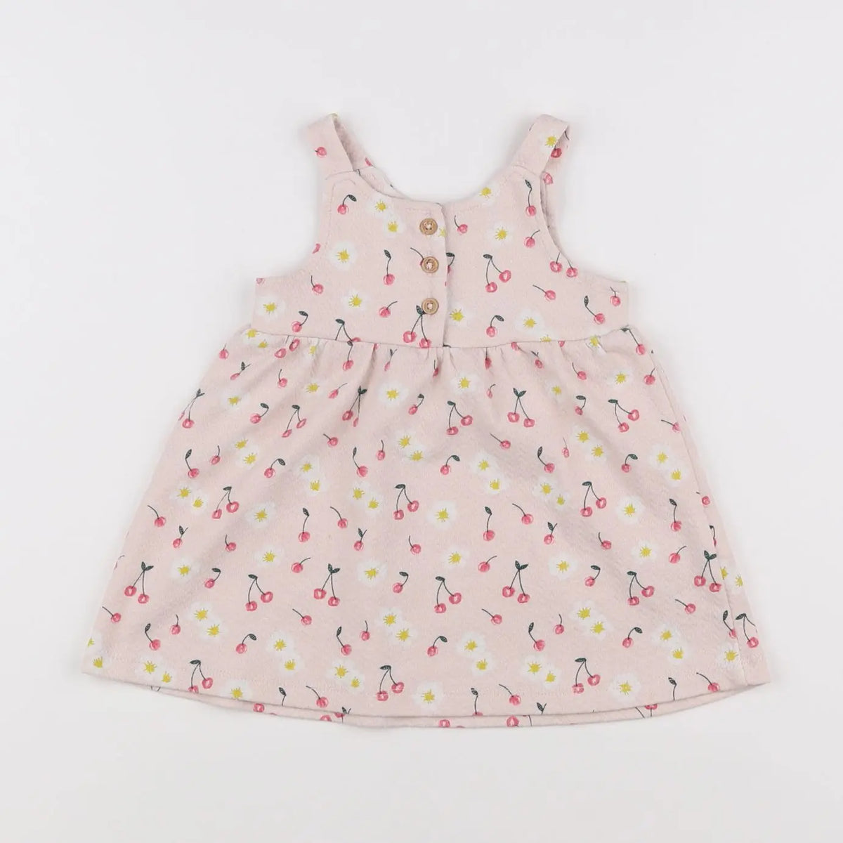 Vertbaudet - robe rose - 9 mois