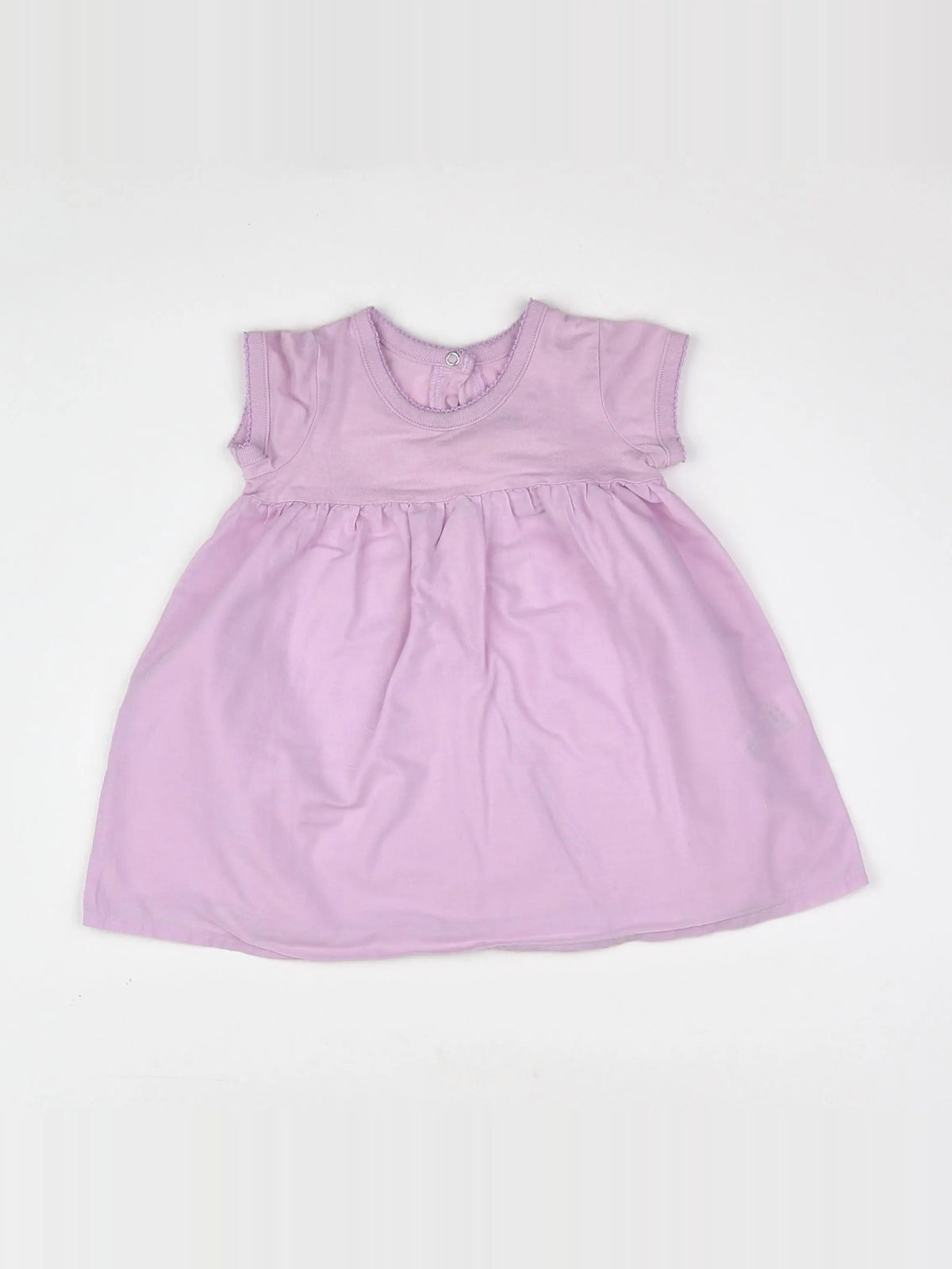 Petit Bateau - robe violet - 6 mois