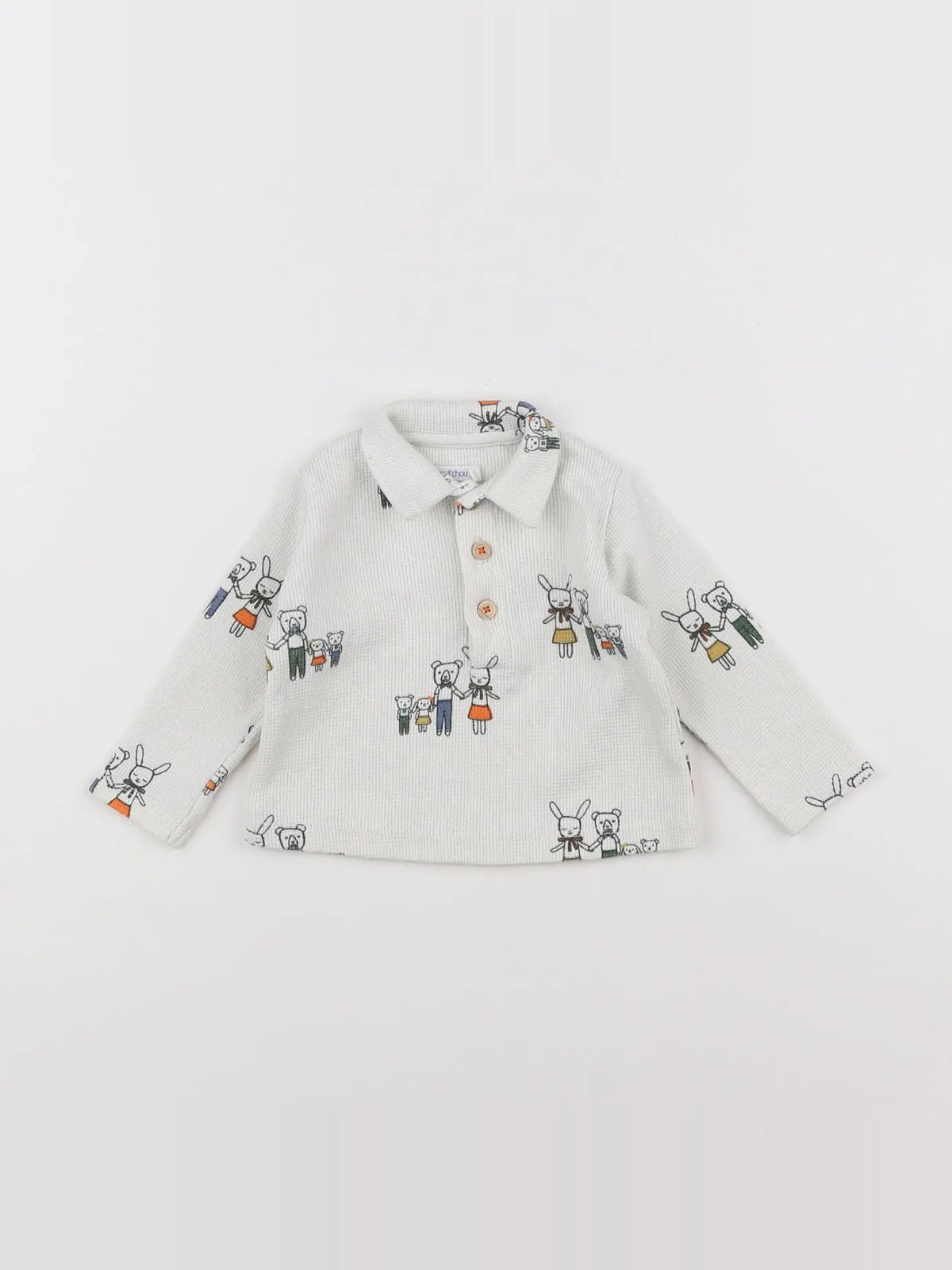Boutchou - polo beige - 3 mois