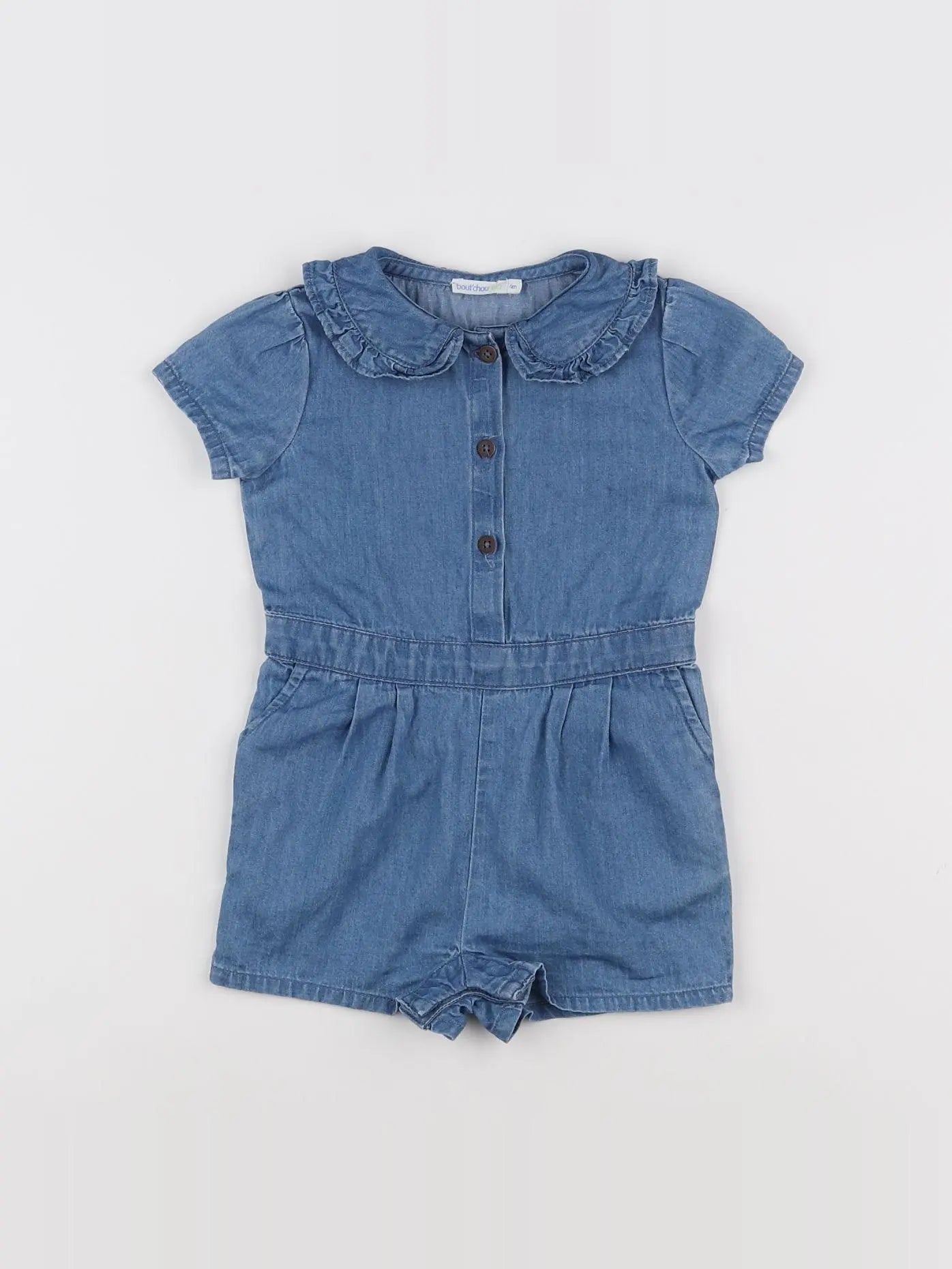 Boutchou - combinaison bleu - 6 mois