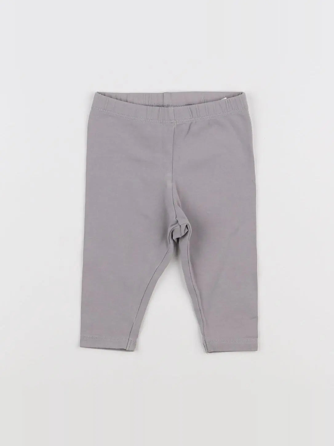 H&M - legging gris - 2/4 mois