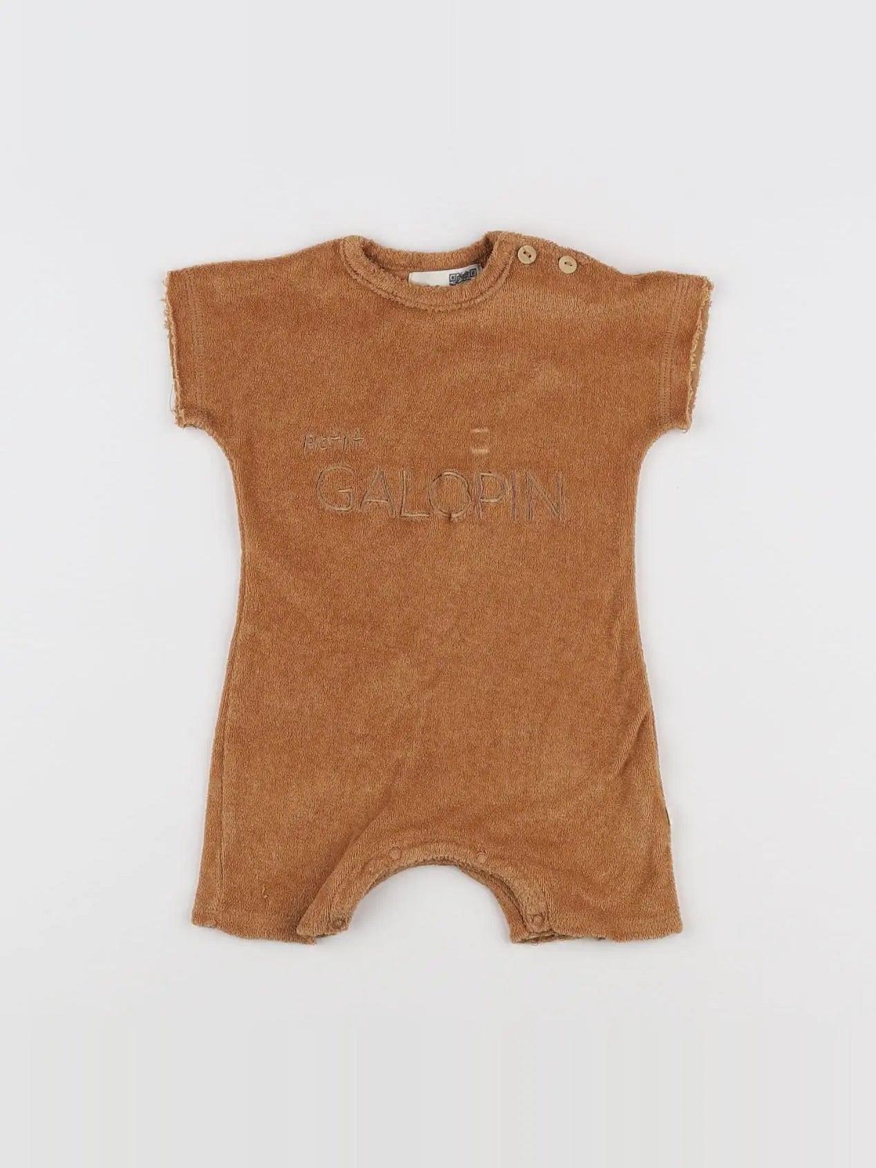 Les Petites Choses - combinaison marron - 3 mois