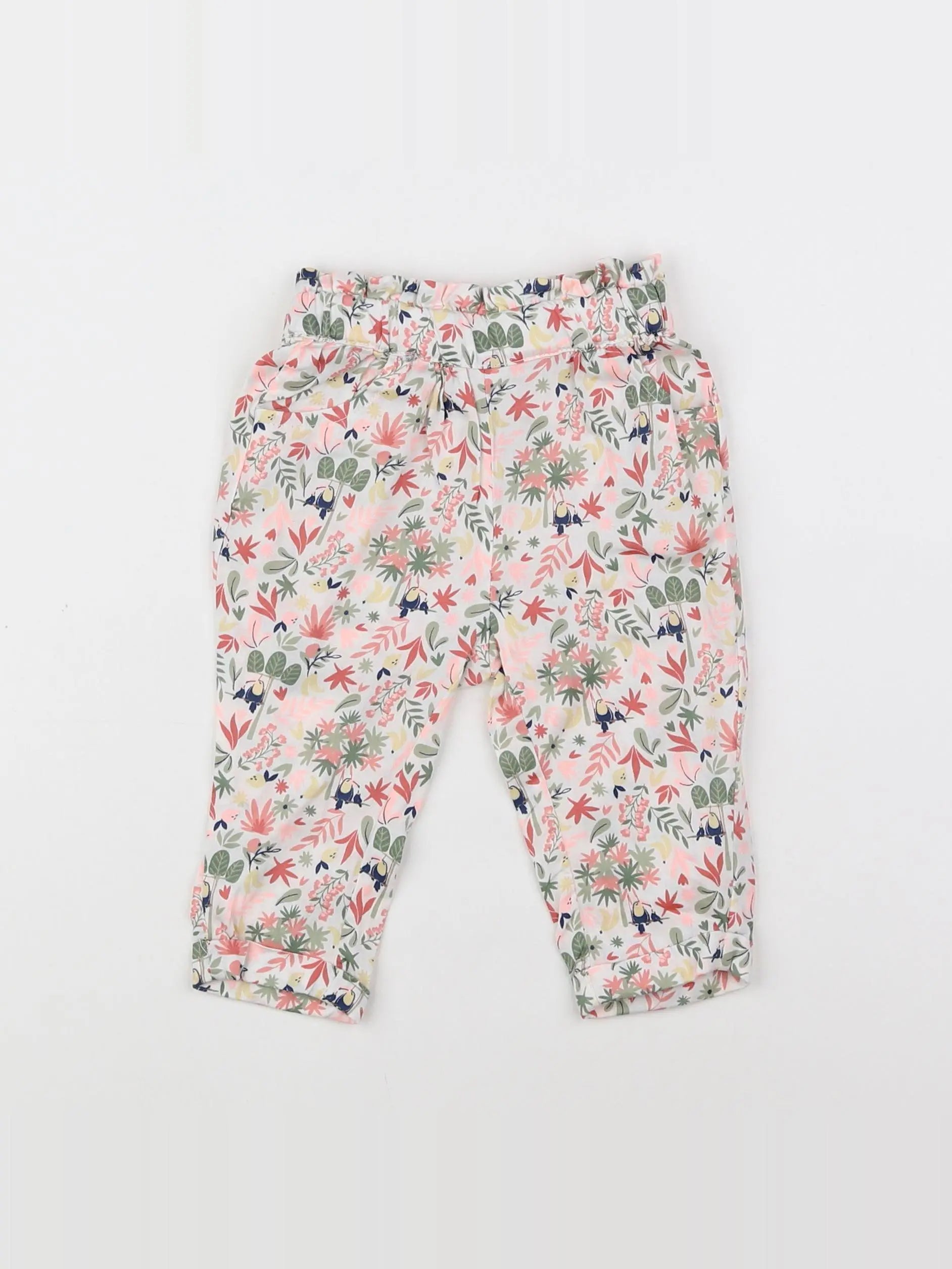 Tape à l'oeil - pantalon blanc - 6 mois