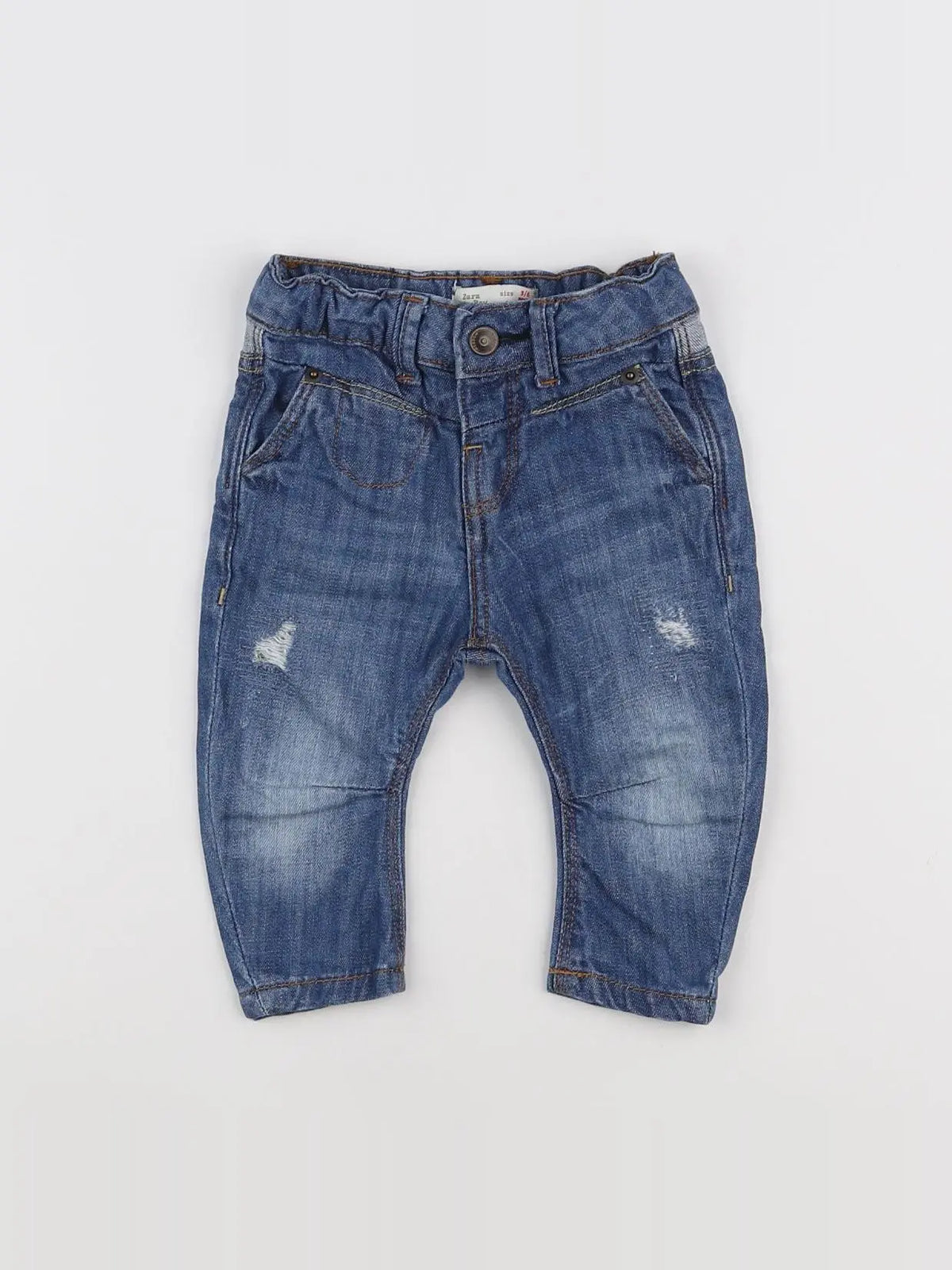 Zara - jean bleu - 3/6 mois