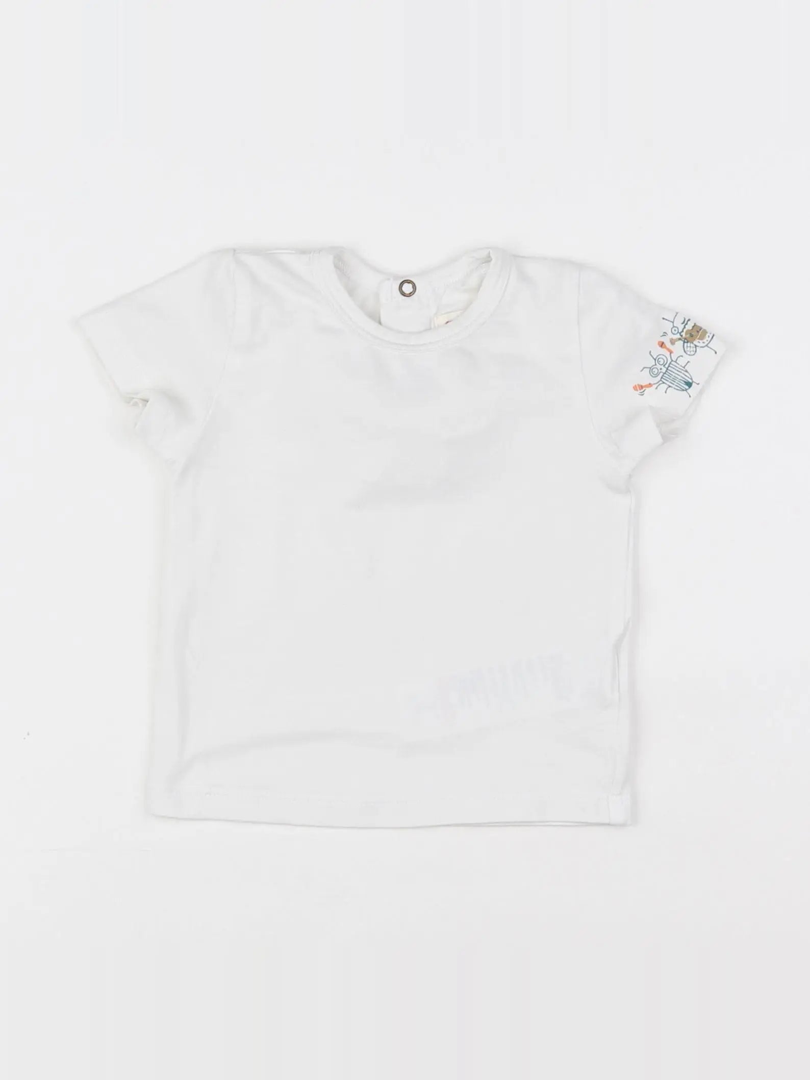 Catimini - tee-shirt blanc - 6 mois