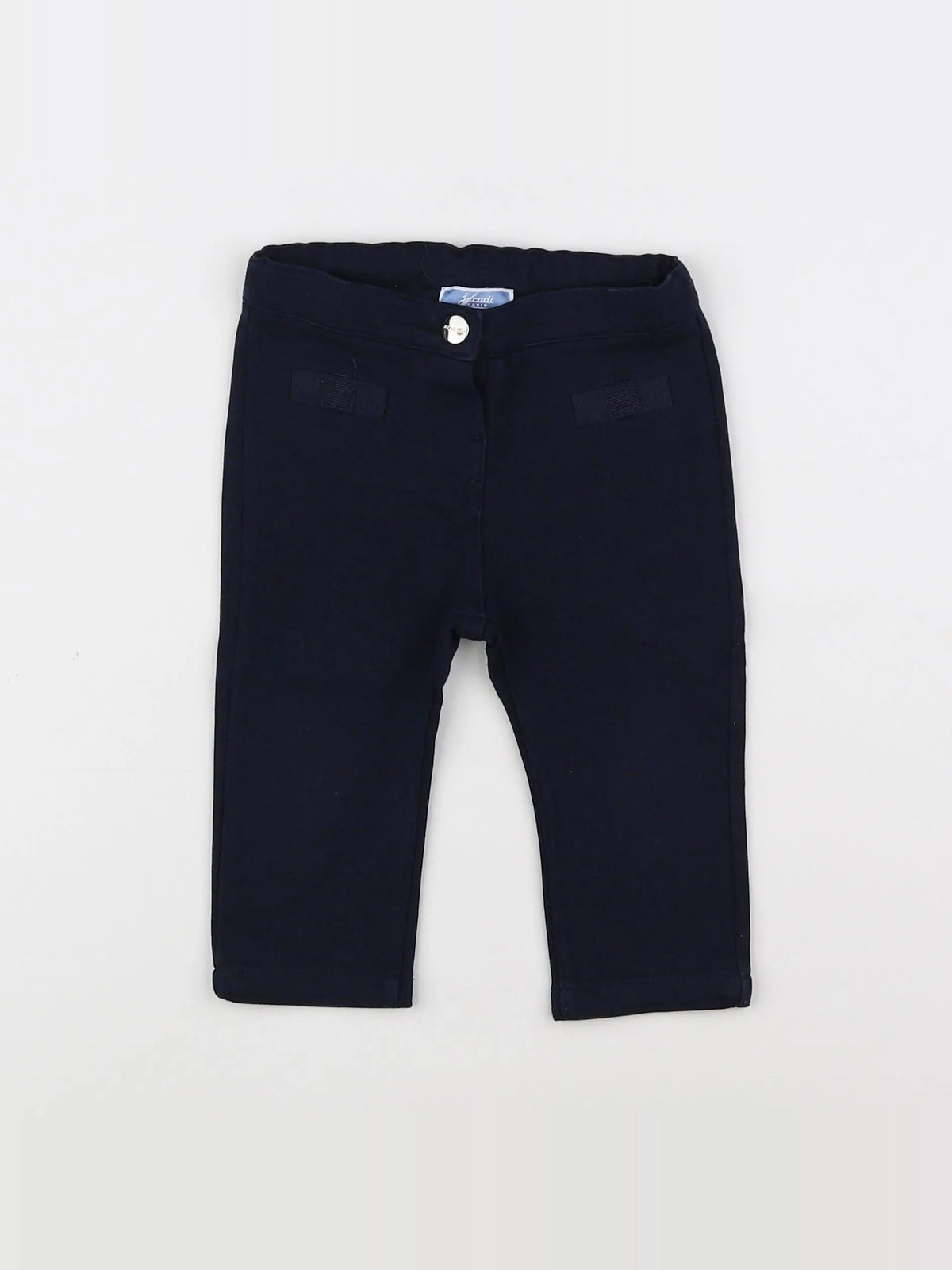 Jacadi - pantalon bleu - 12 mois